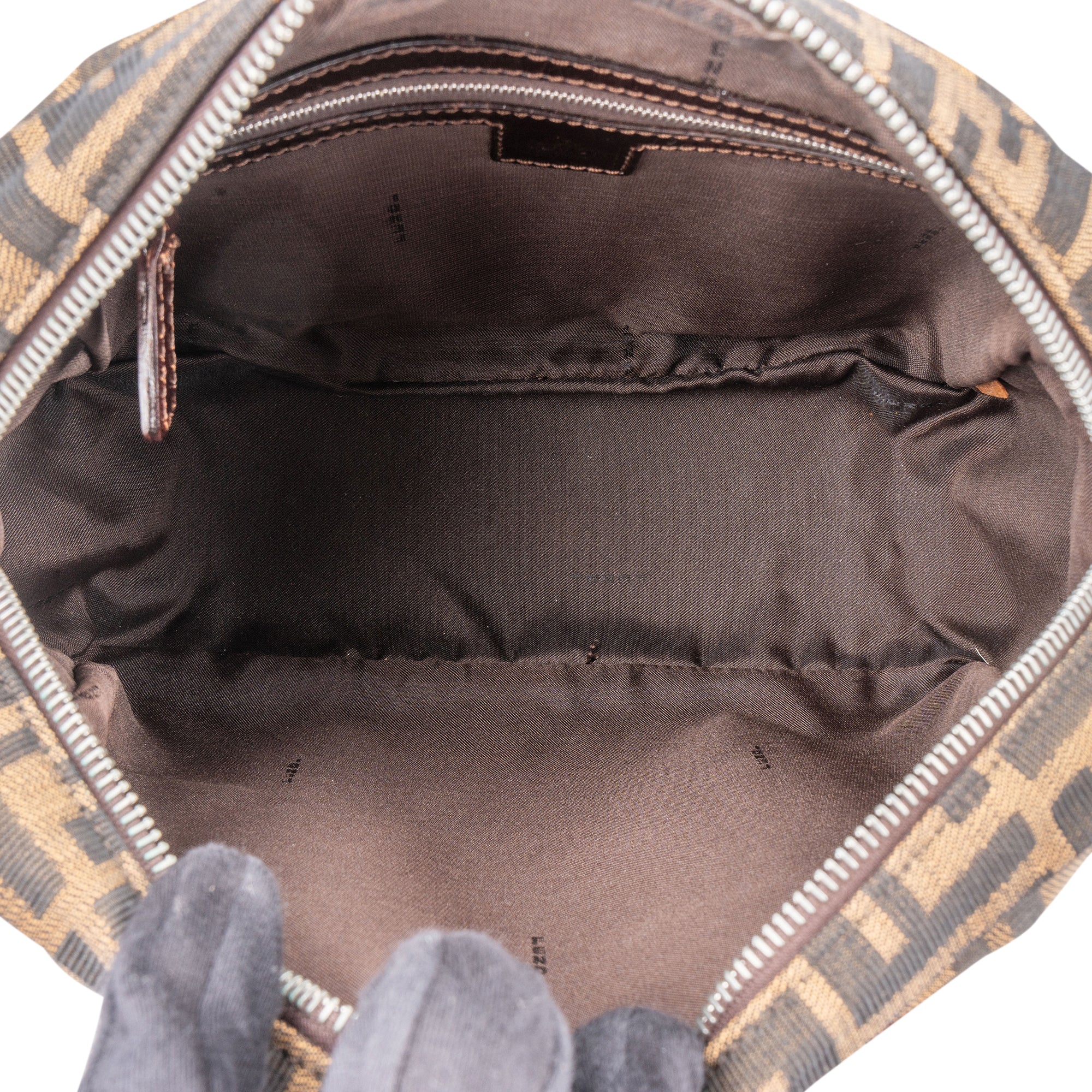 Fendi FF Monogram Boston Handbag