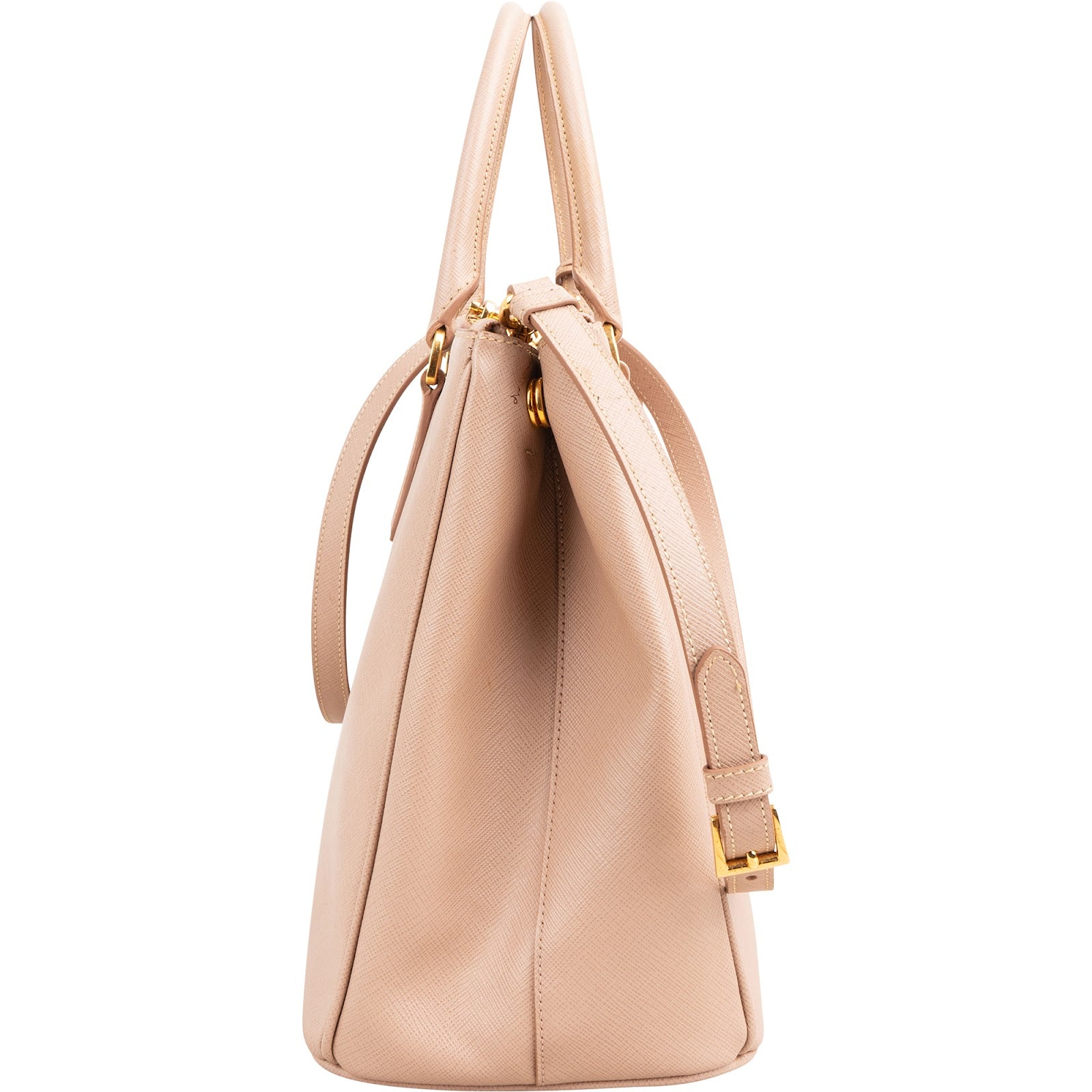 Prada – Galleria-handtas in roze