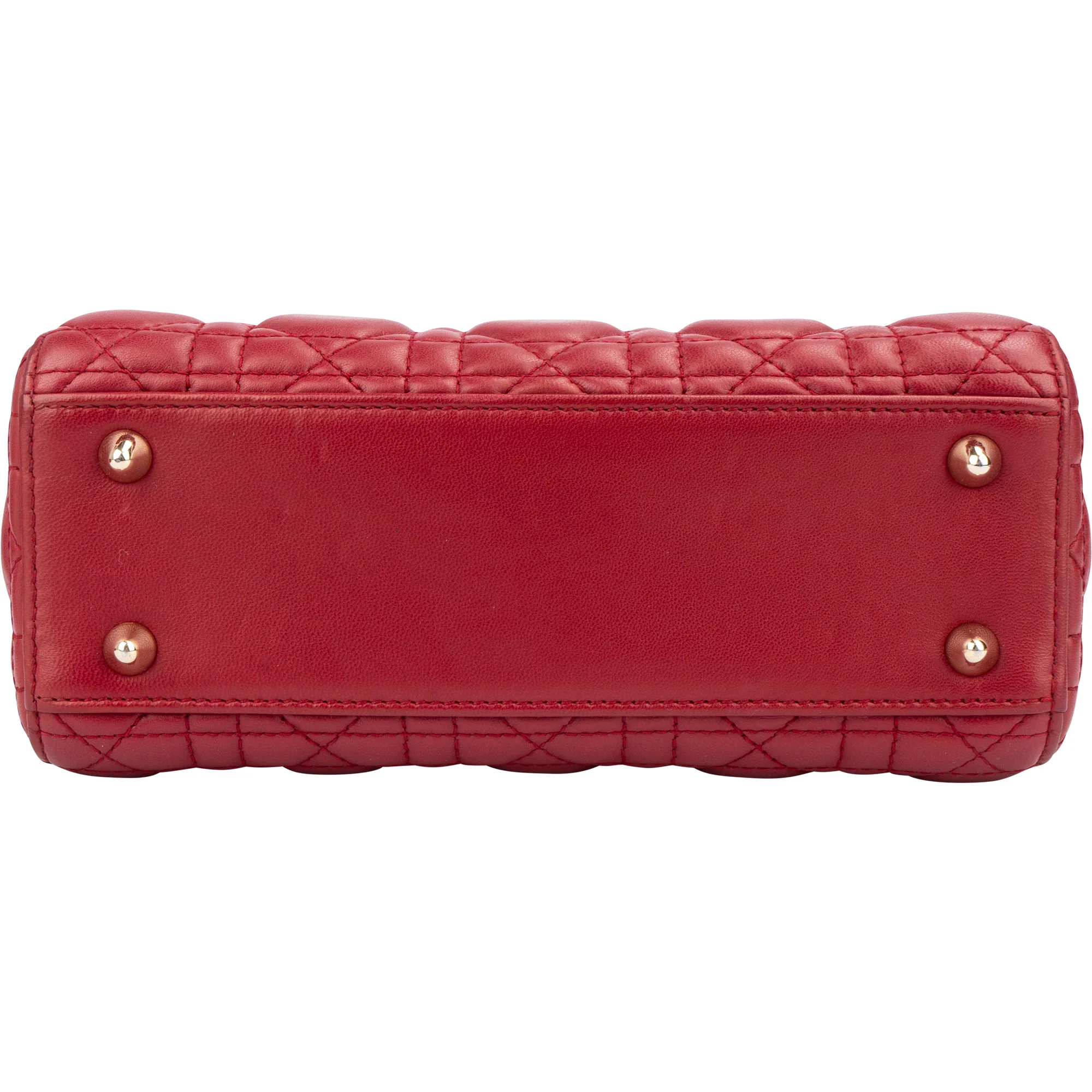 Christian Dior Quilted Leather ABC Lady Dior Handbag