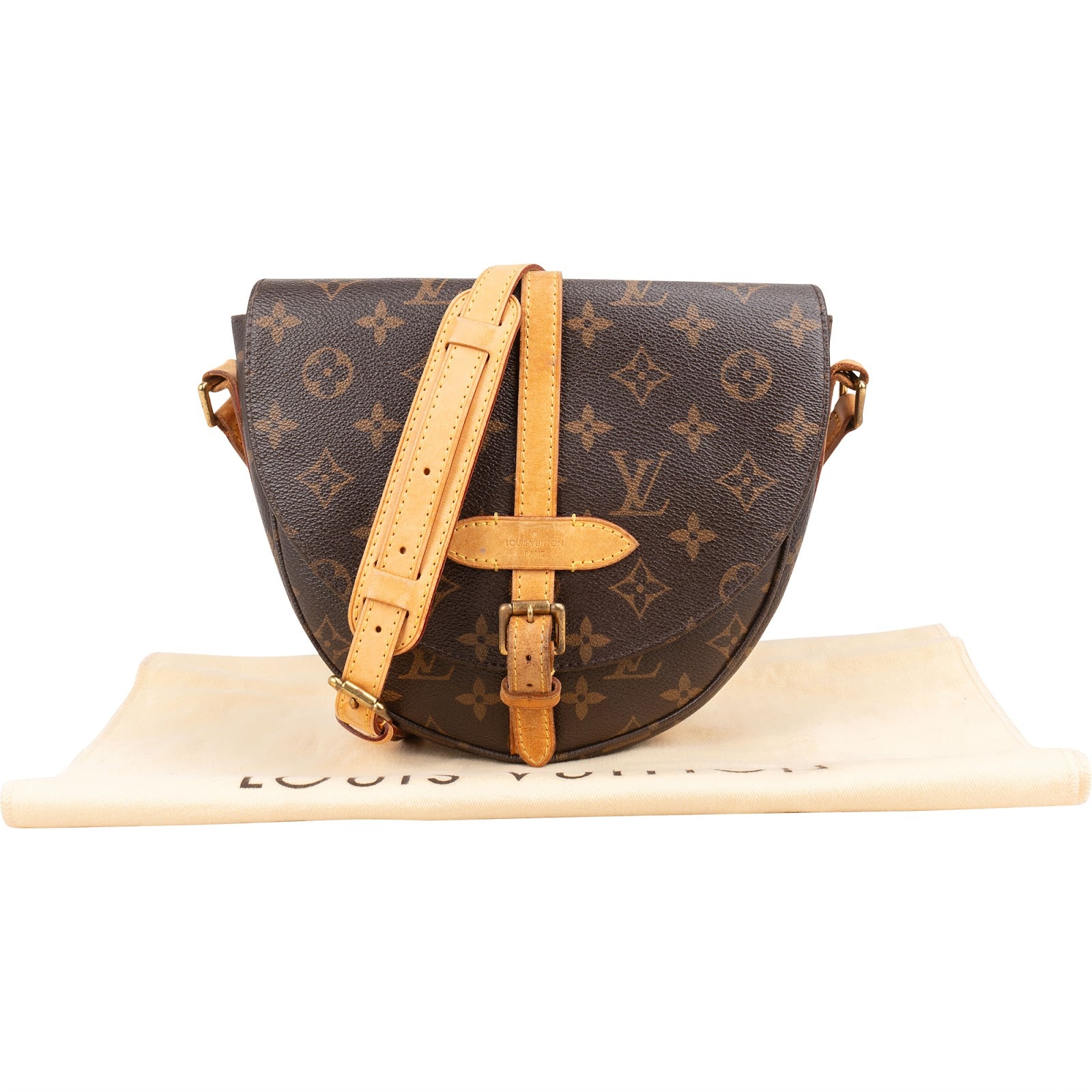 Louis Vuitton Monogram Canvas Chantilly MM Crossbody Bag