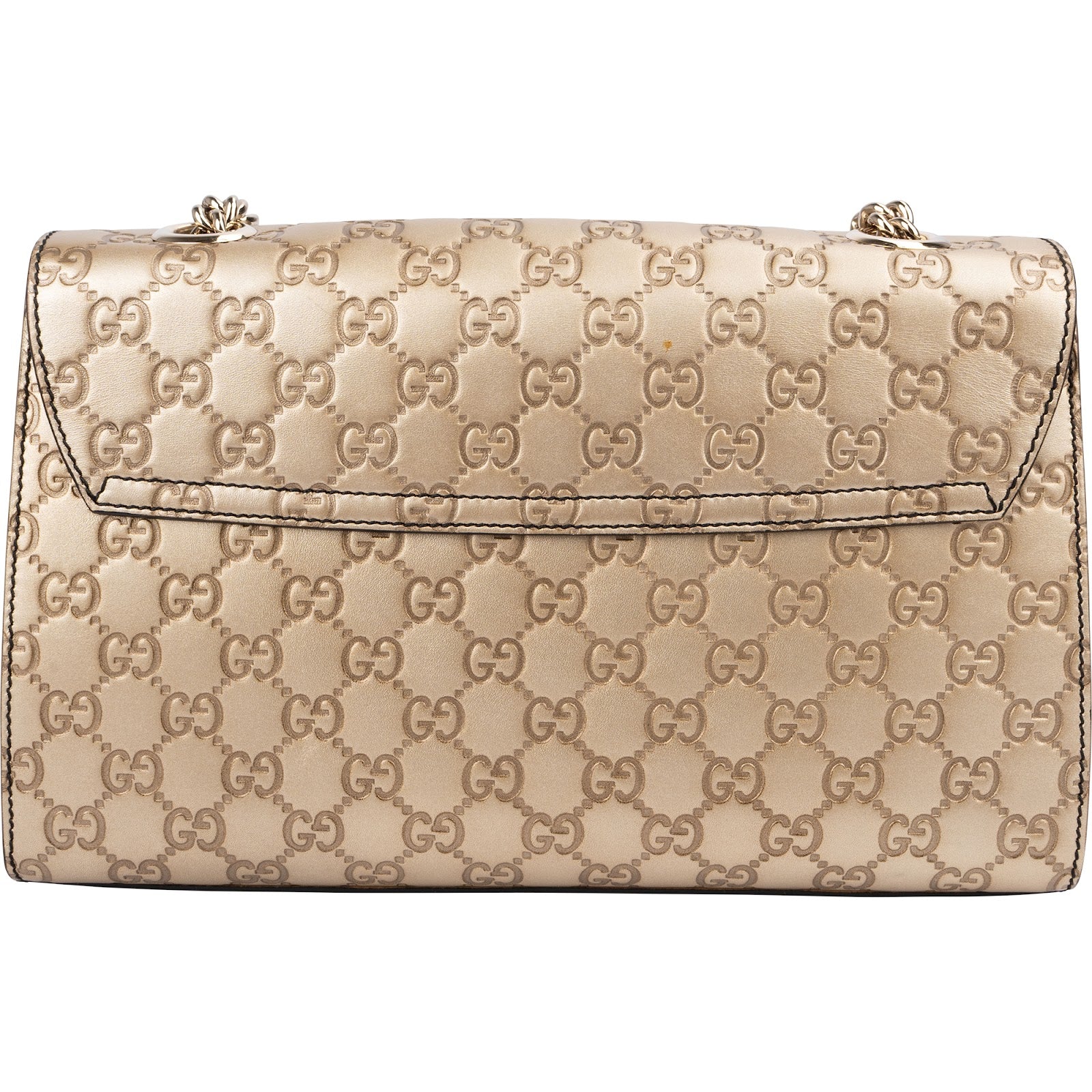 Gucci Guccissima Leather Emily Chain Shoulder Bag
