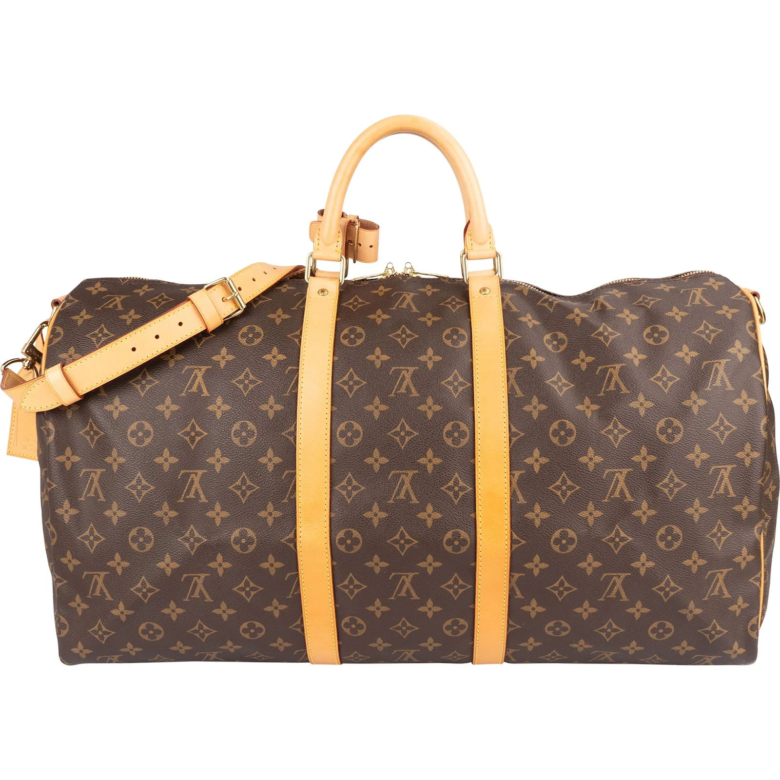 Louis Vuitton Monogram Canvas Keepall 55 Bandoulière Reisetasche