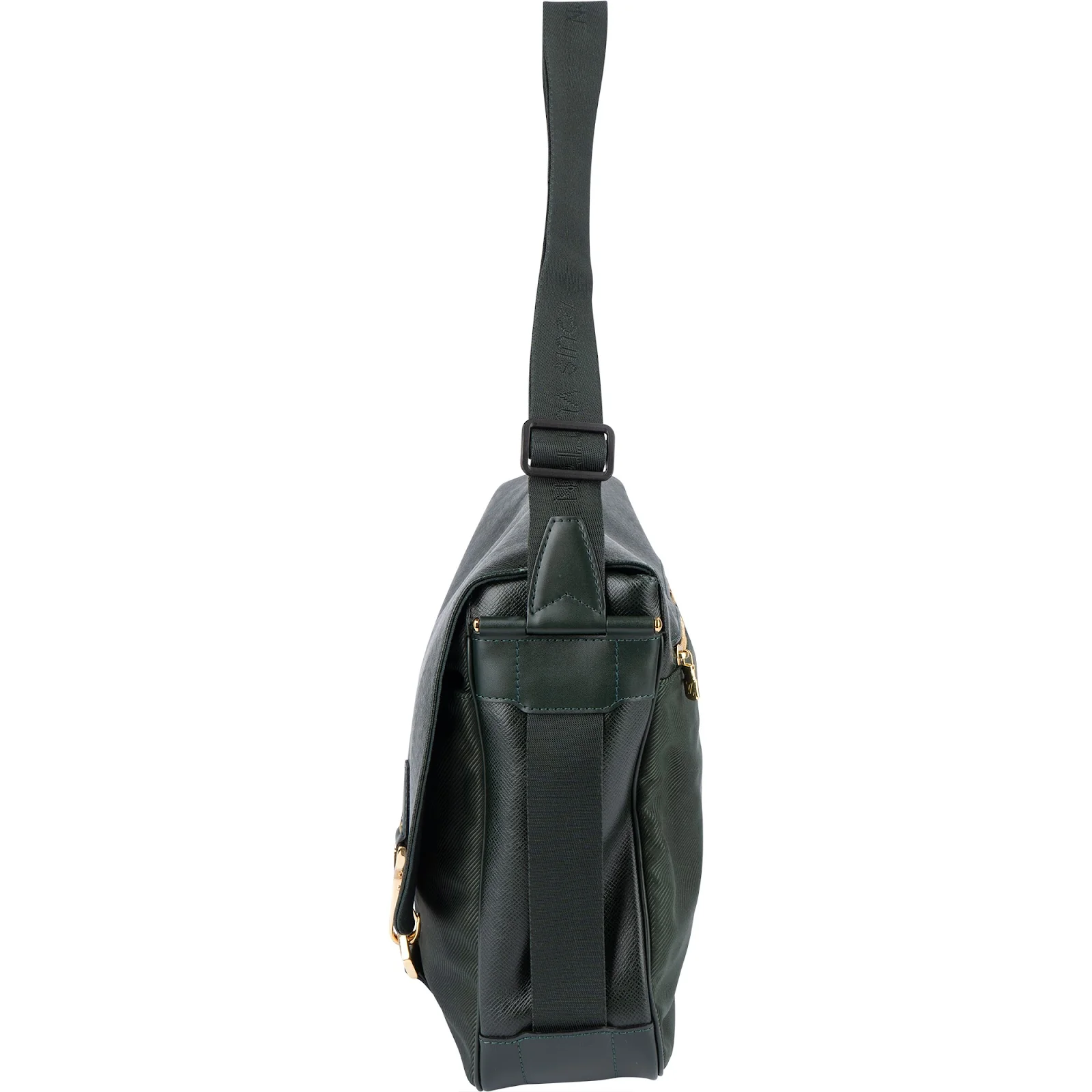 Louis Vuitton Green Taiga Leather Dersou Messenger Crossbody Bag