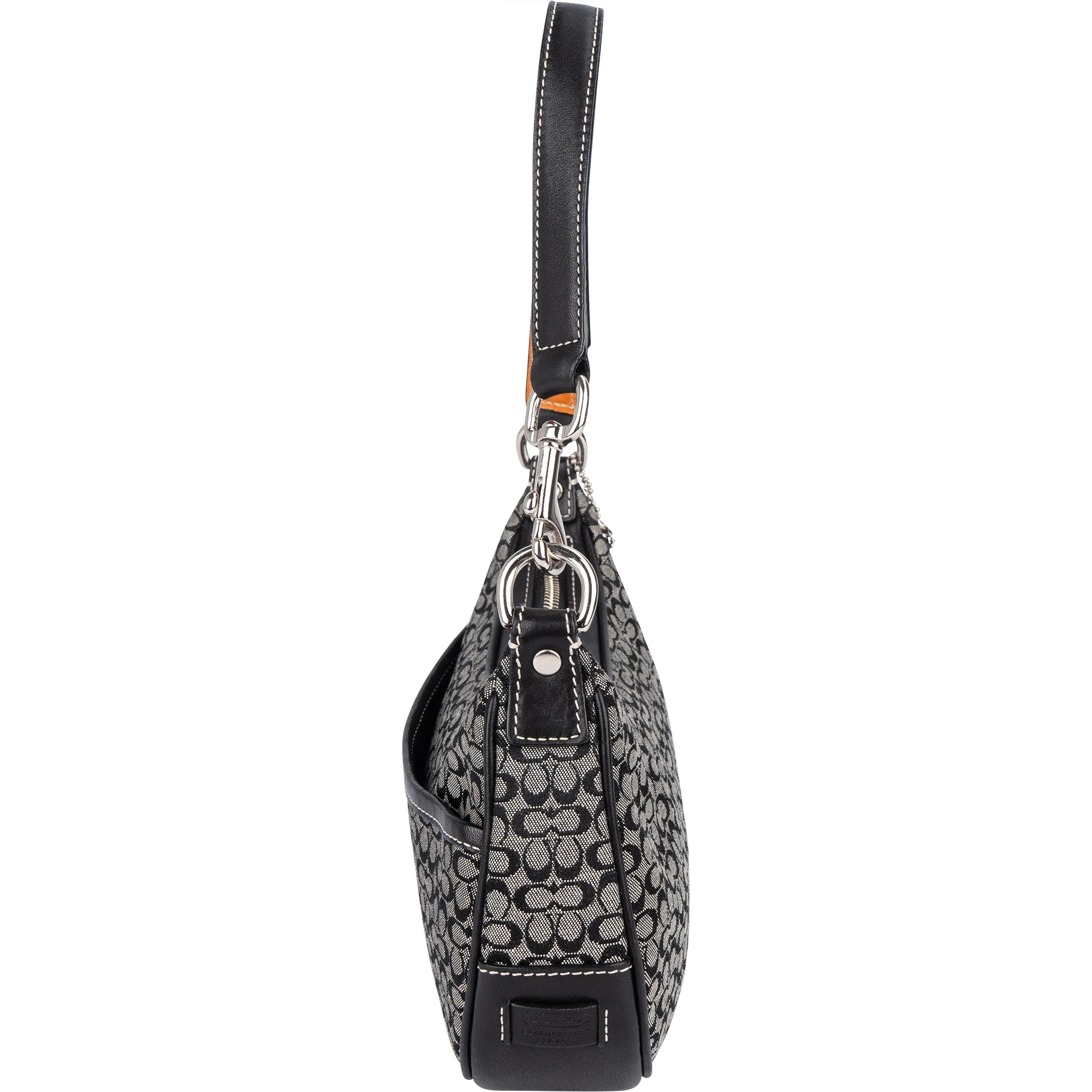 Coach Mini Signature Monogram Pochette Handbag