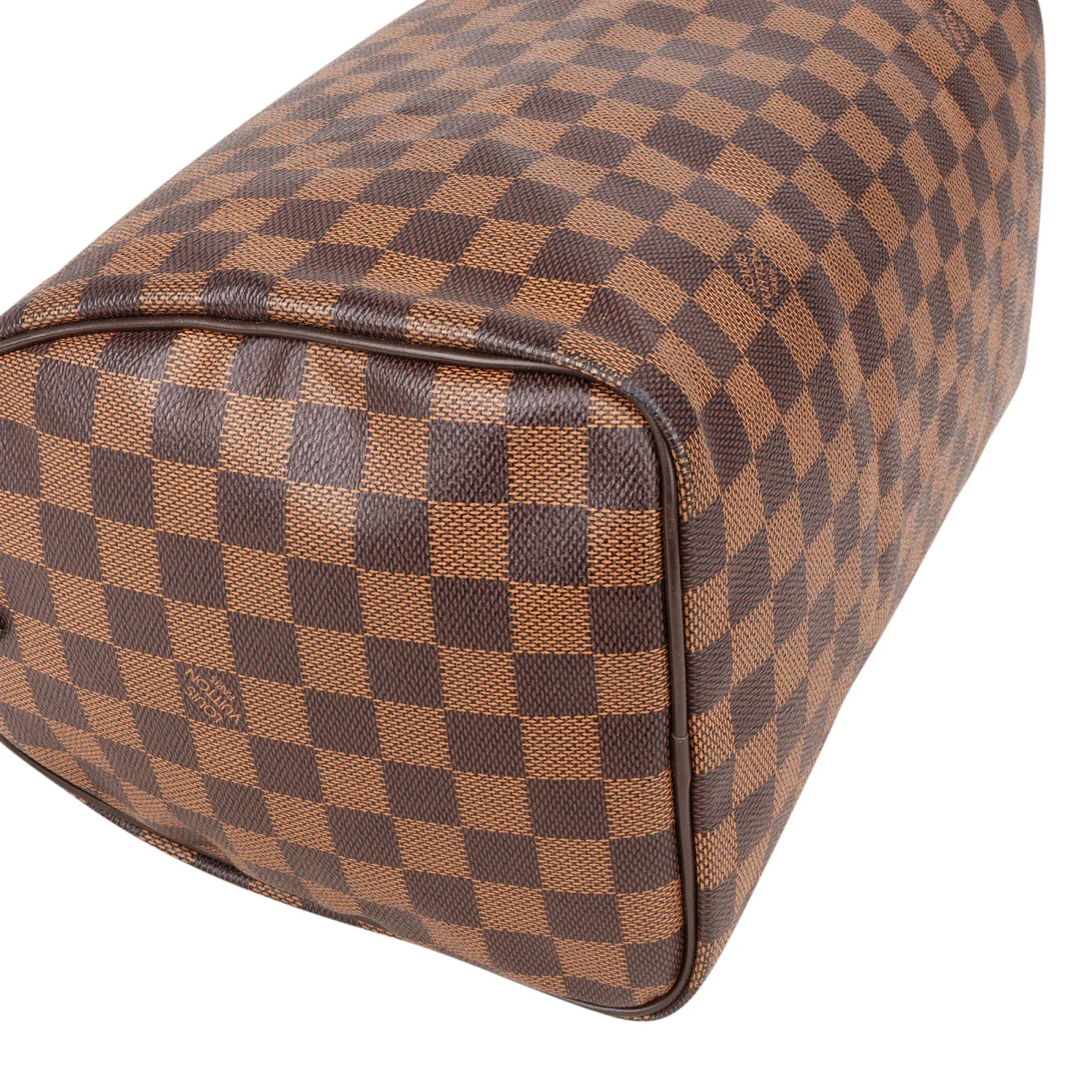 Louis Vuitton Monogram Damier Ebene Speedy 30 Boston Bag