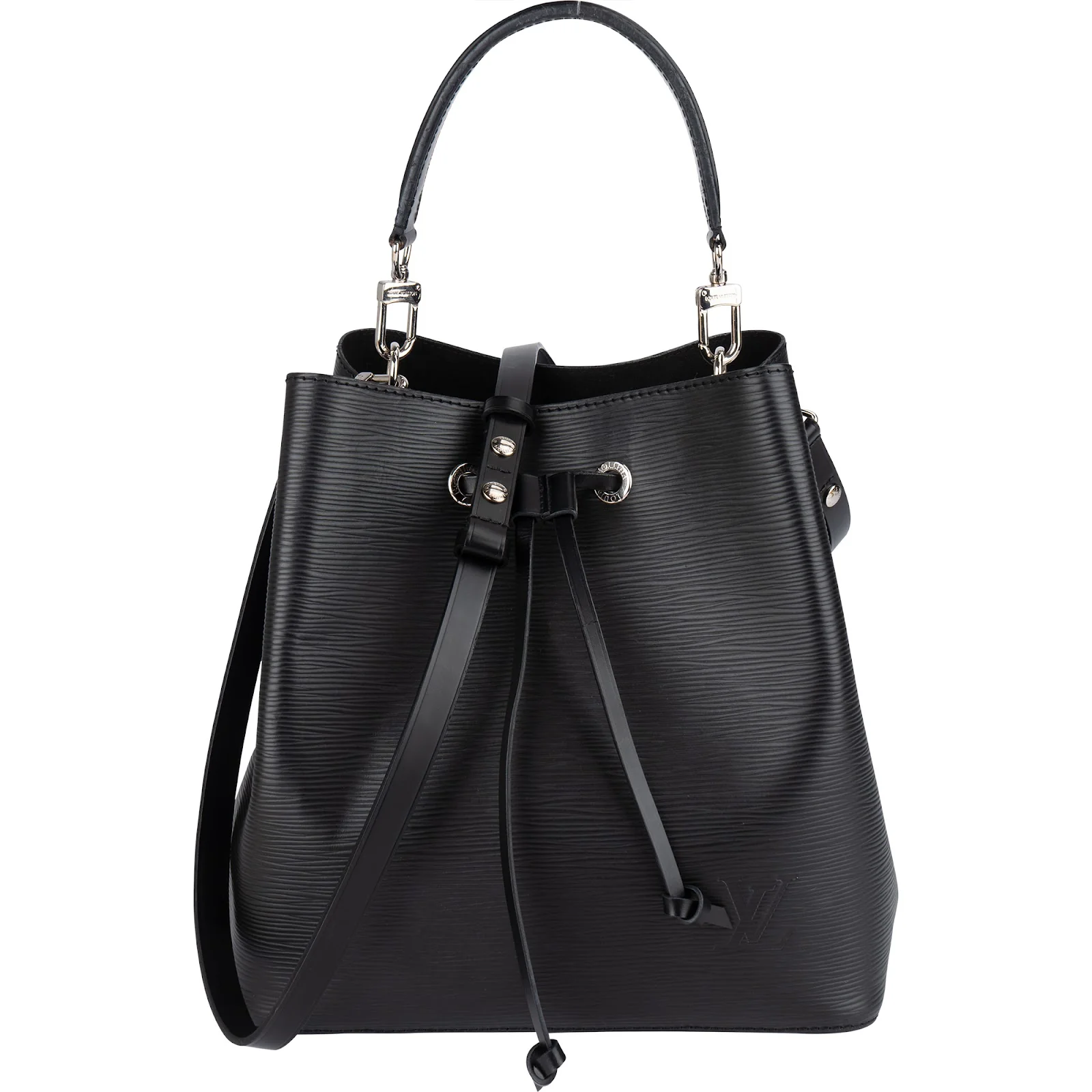 Louis Vuitton Noir Epi Leather NéoNoé Crossbody Bag