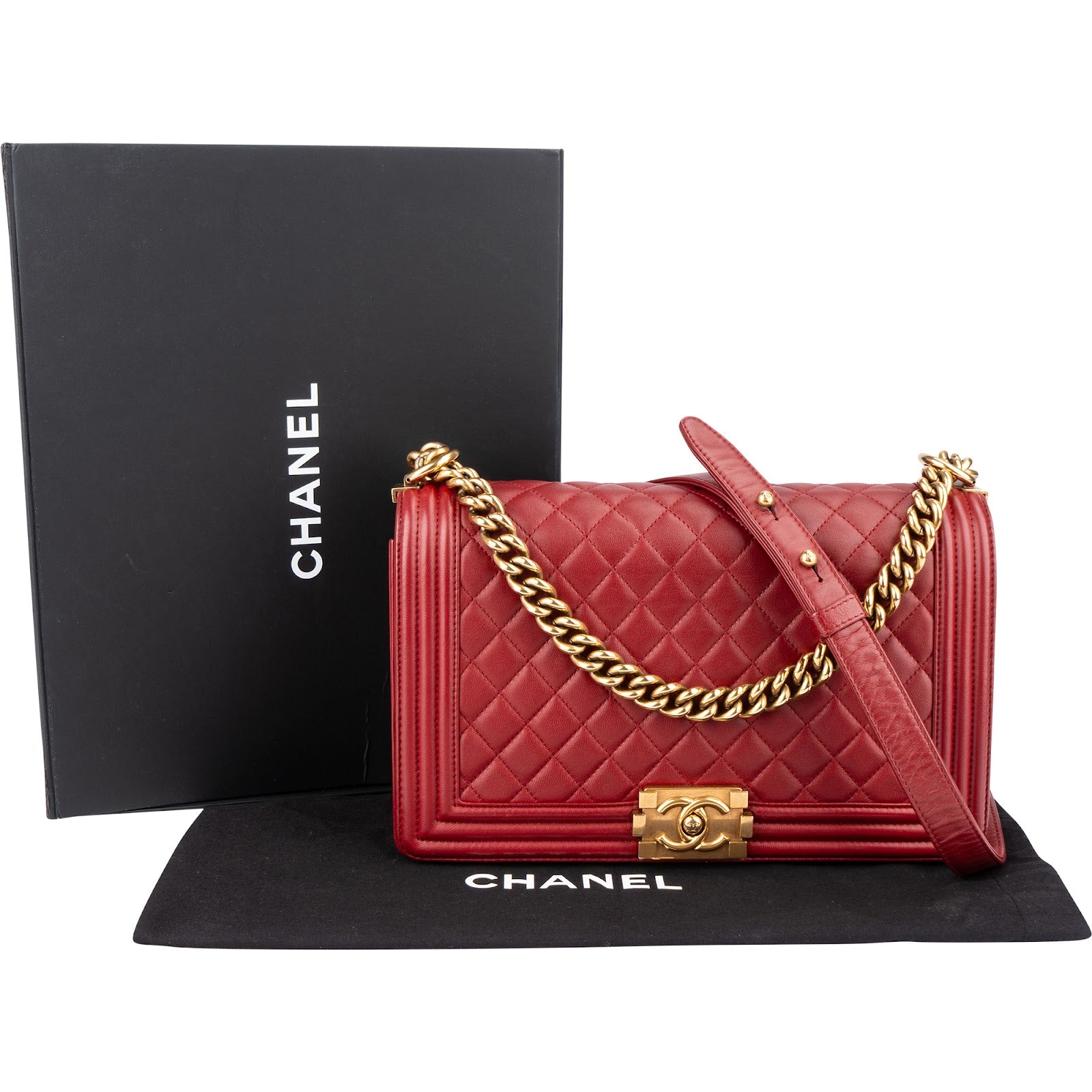 Chanel - Boy New Medium Single Flap Crossbody Bag