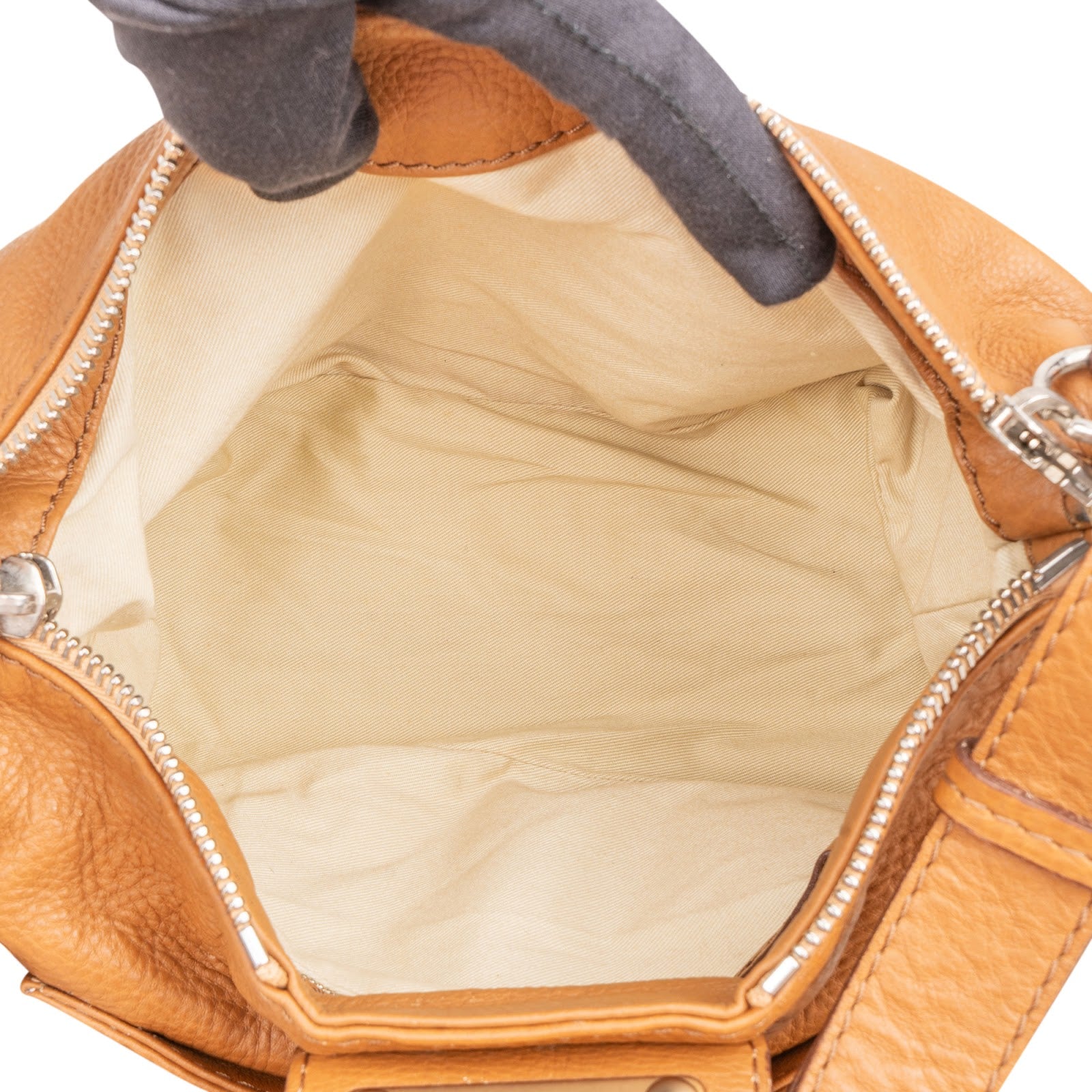 Chloé Grained Leather Small Paddington Shoulder Bag