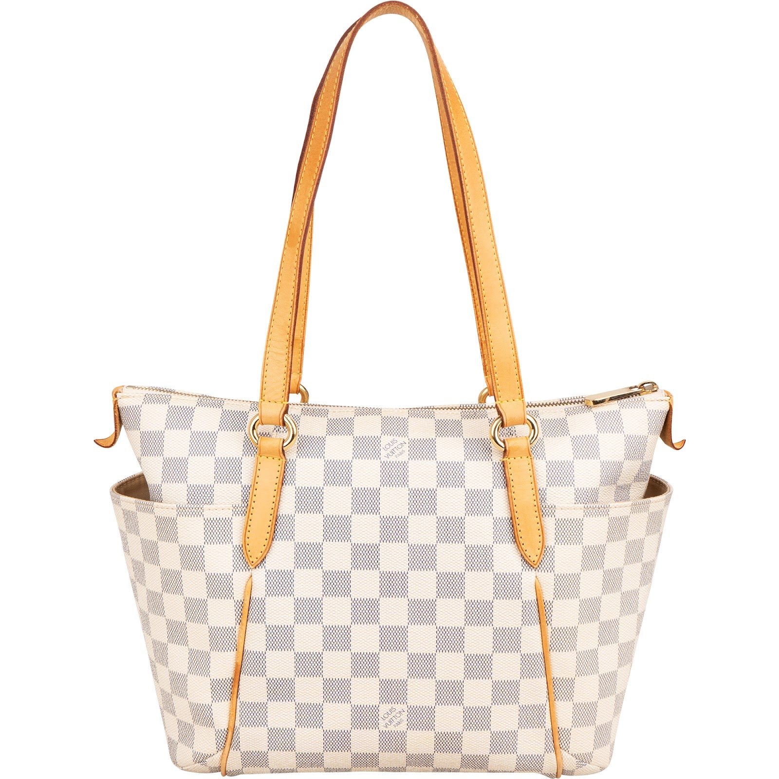 Louis Vuitton Monogram Damier Azur Canvas Totally PM Shoulder Bag