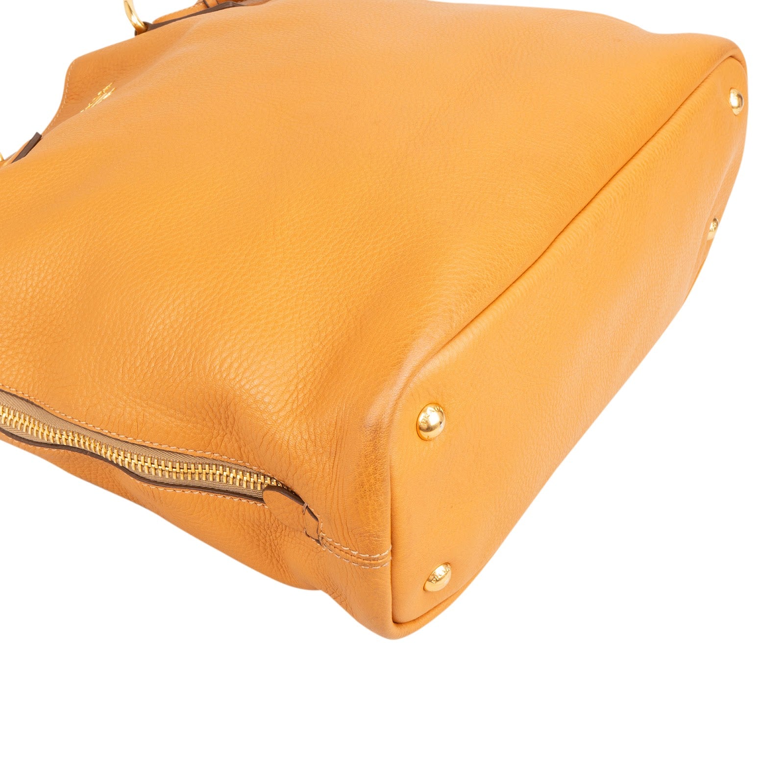 Prada Vitello Daino Shopping Tote Shoulder Bag