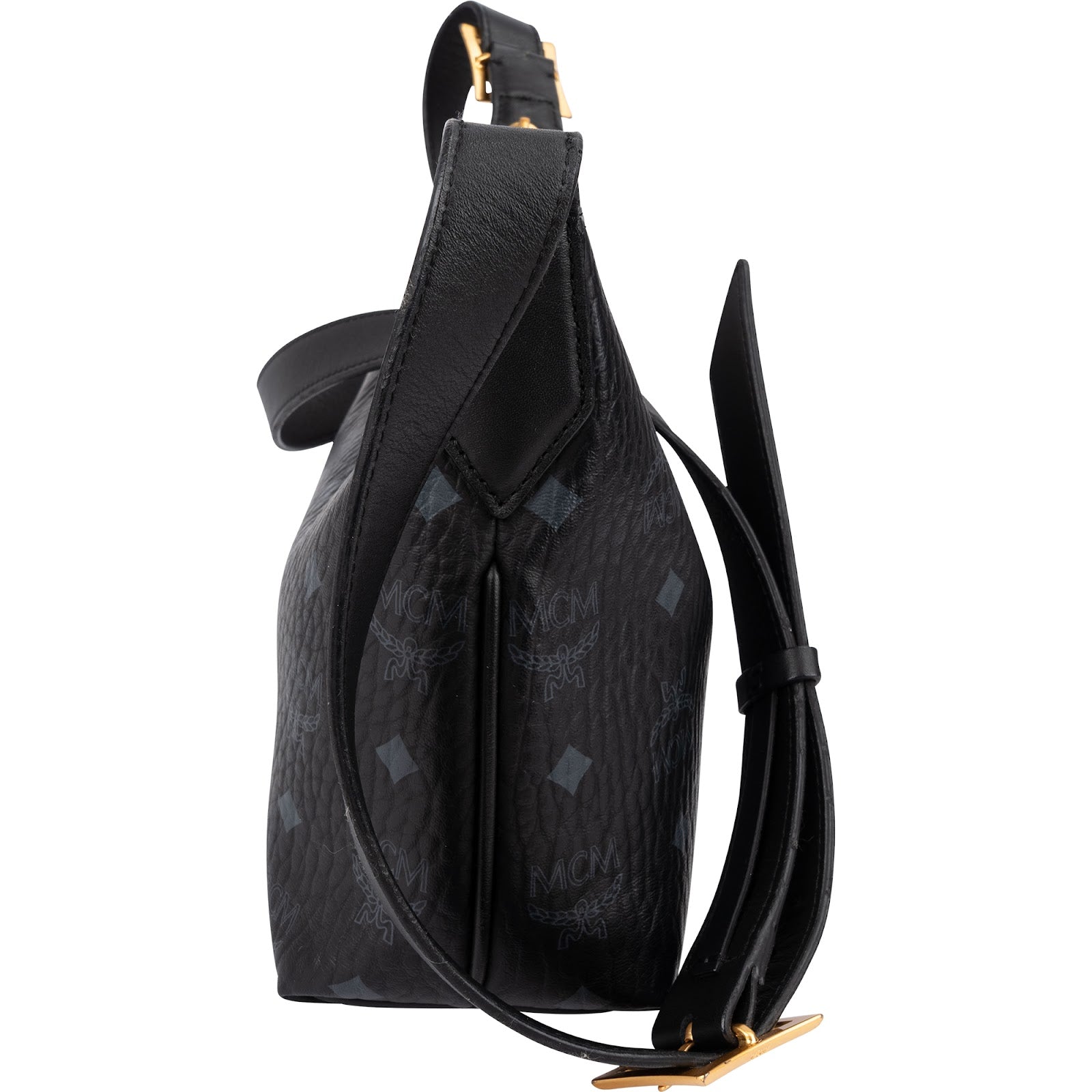 MCM - Aren Crescent Crossbody Bag
