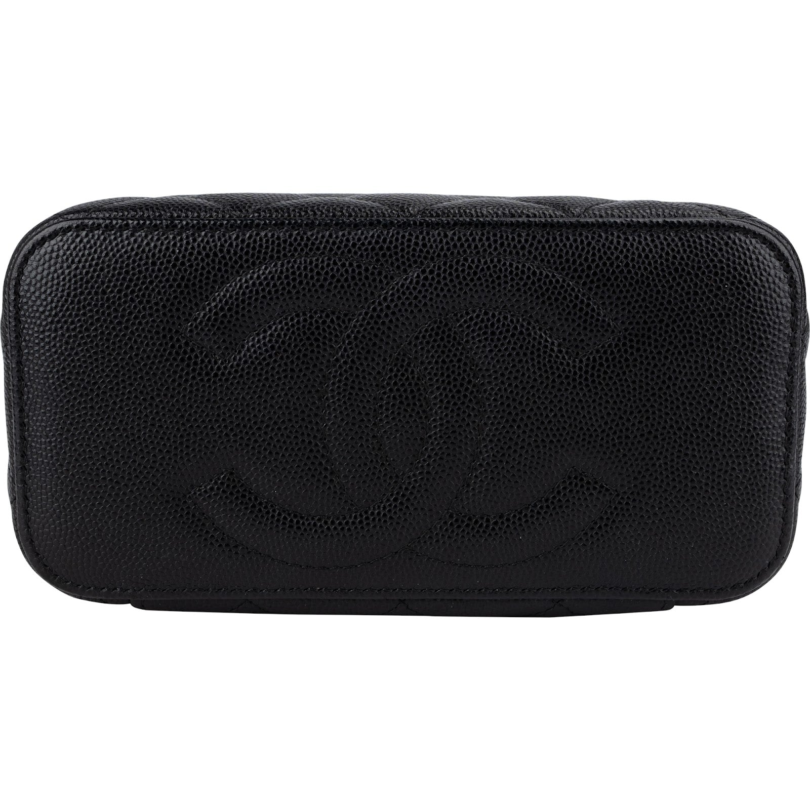 Chanel - Quilted Caviar Leather Vanity Case