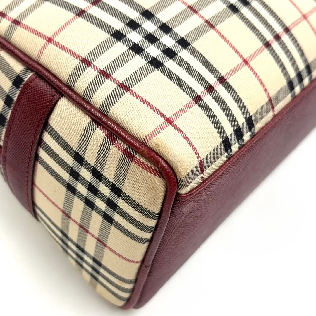 Burberry Shoulder bag multicolor Leather Canvas