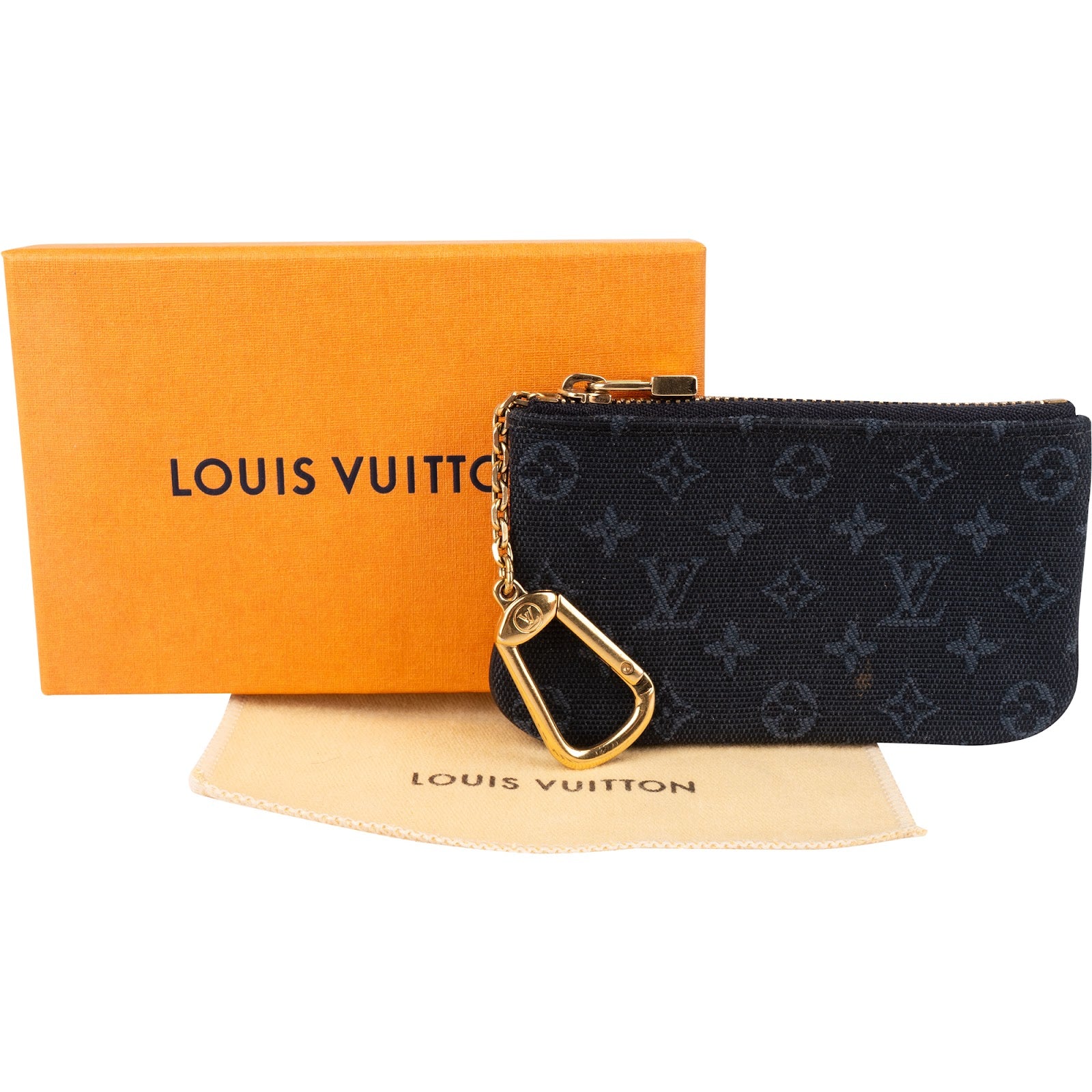 Louis Vuitton - Mini Lin Monogram Idylle Schlüsseletui