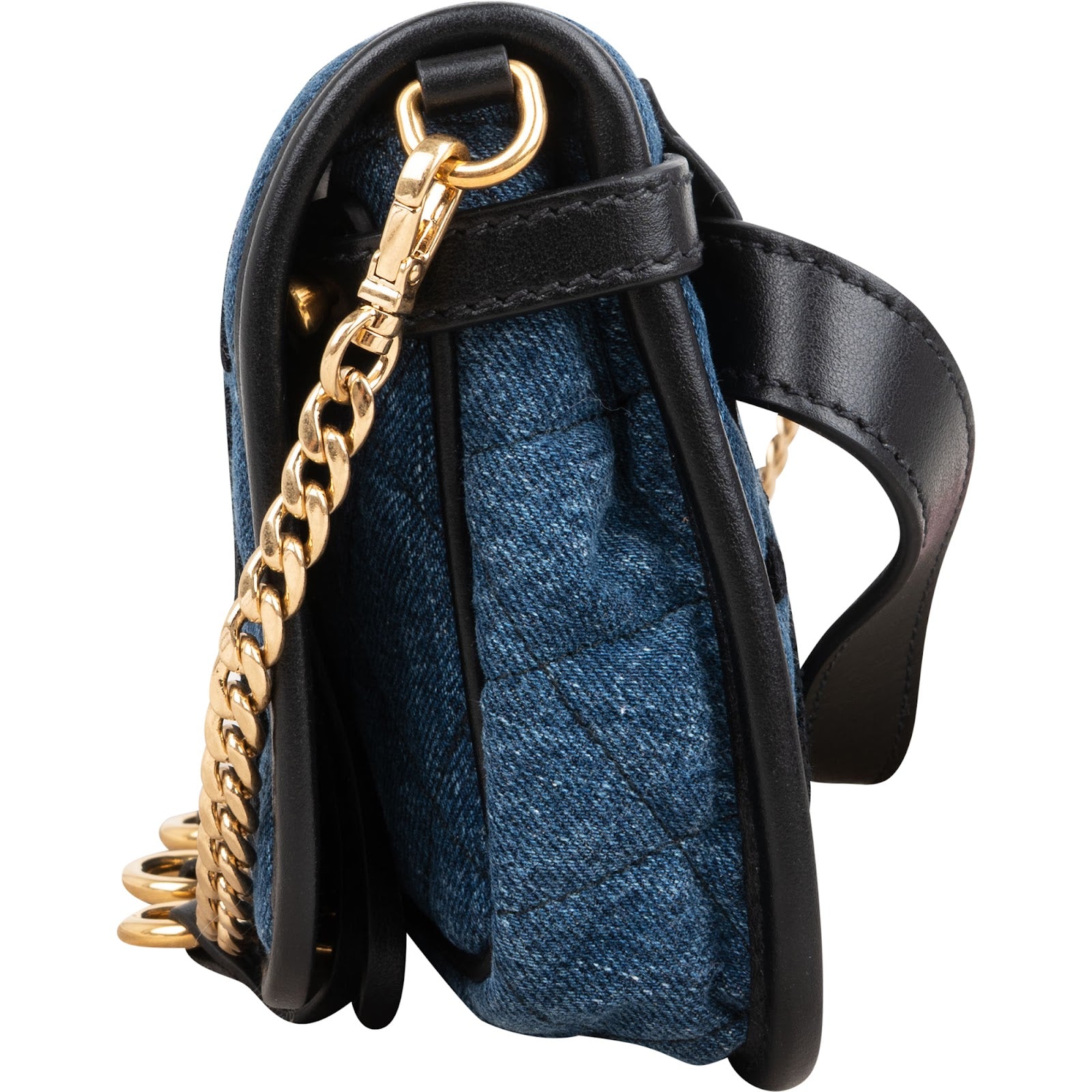 Prada Multicolor Embroidered Denim Cahier Belt Crossbody Bag