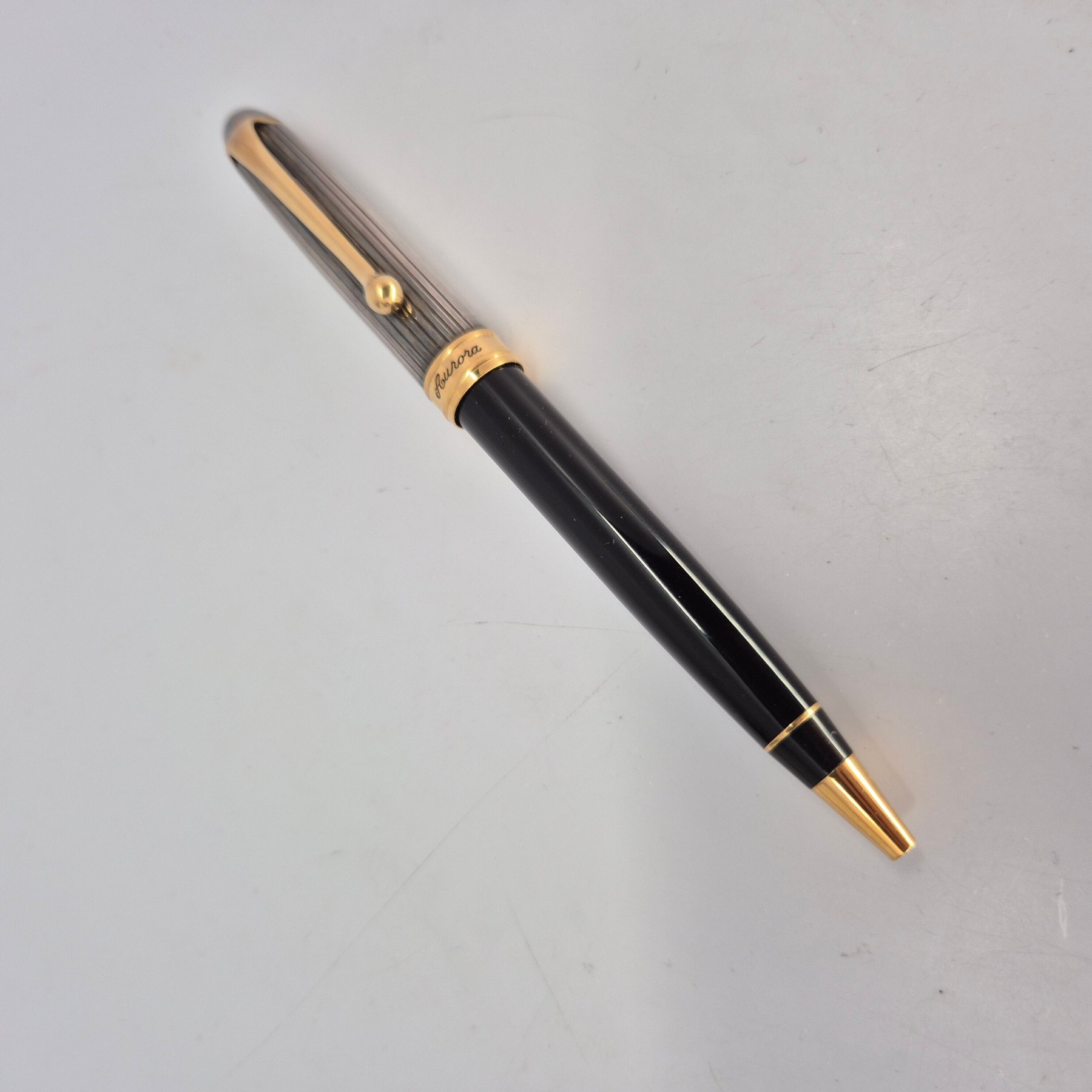 Aurora  Kugelschreiber Model 836 - Sterling Silber