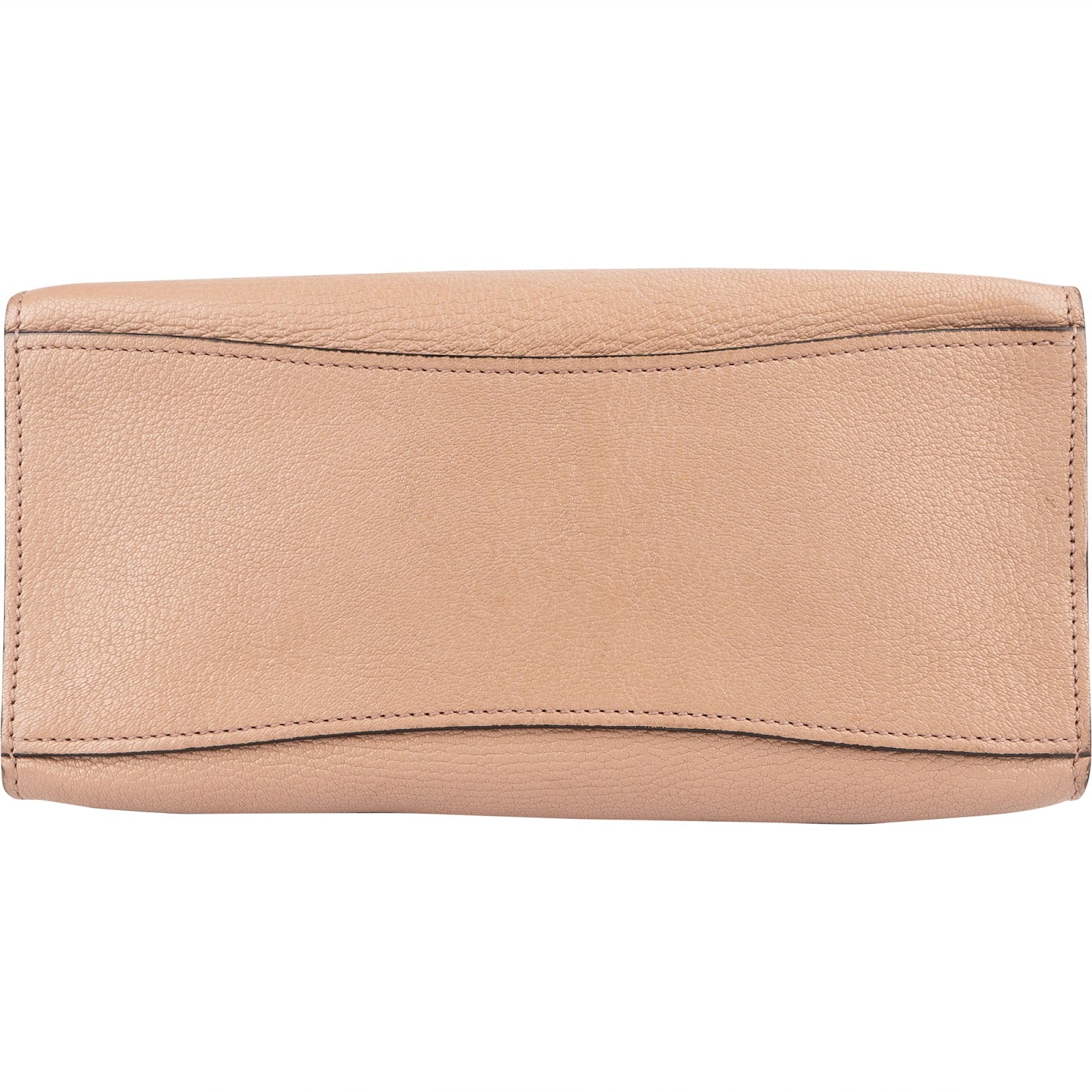 Miu Miu Pebbled Leather Madras Braided Handle Handbag