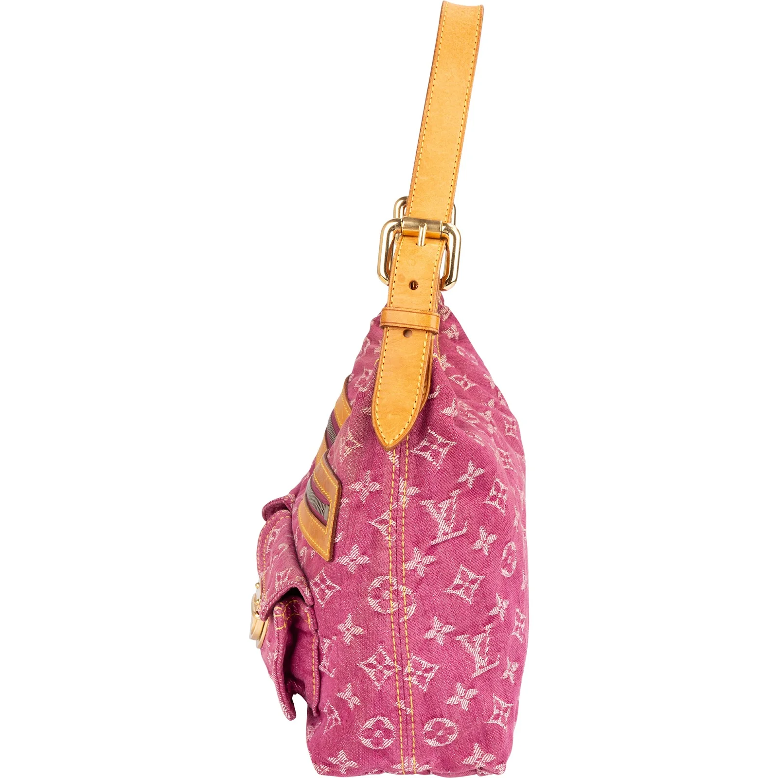 Louis Vuitton Monogram Denim Baggy PM Shoulder Bag