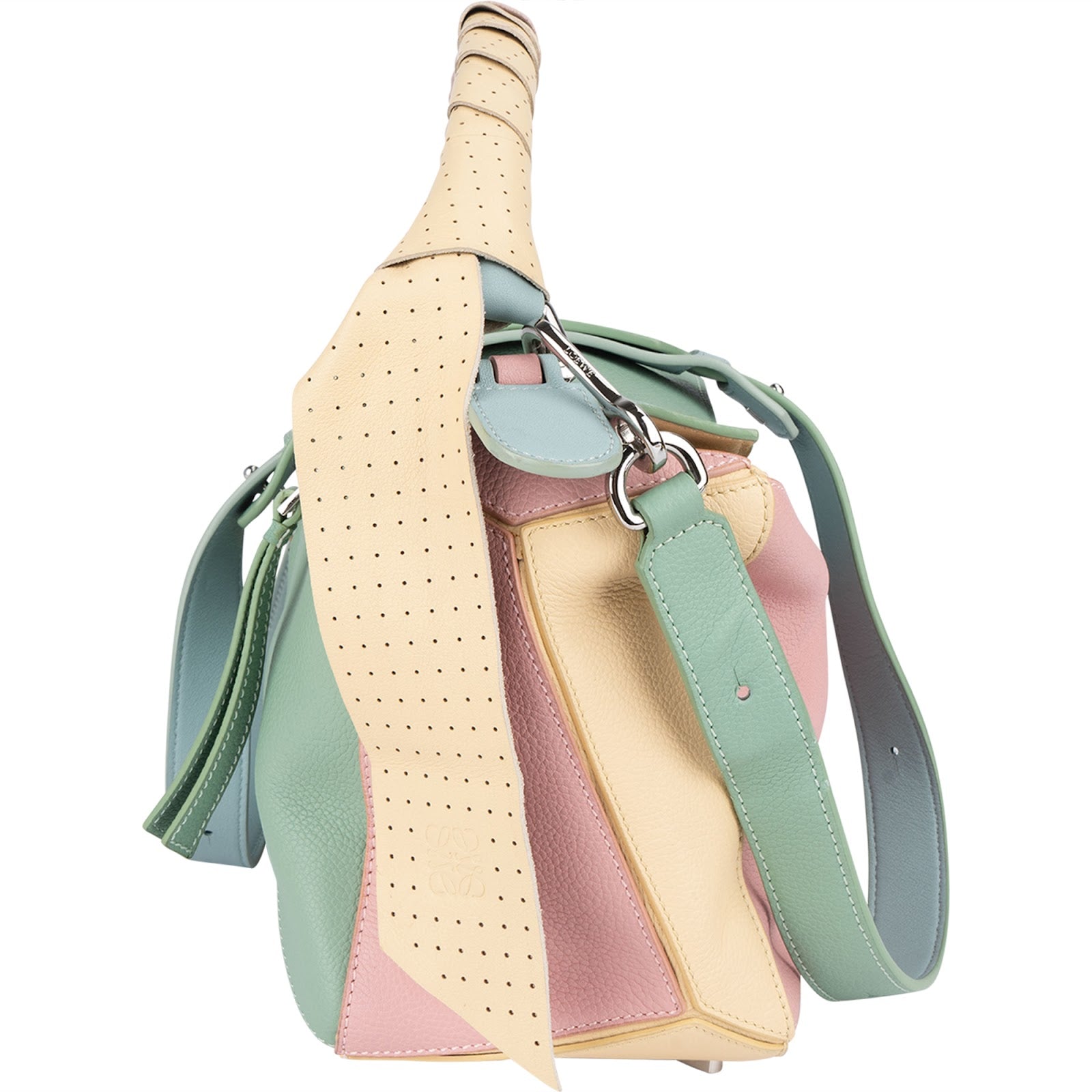Sac à bandoulière Loewe « Puzzle » en cuir multicolore
