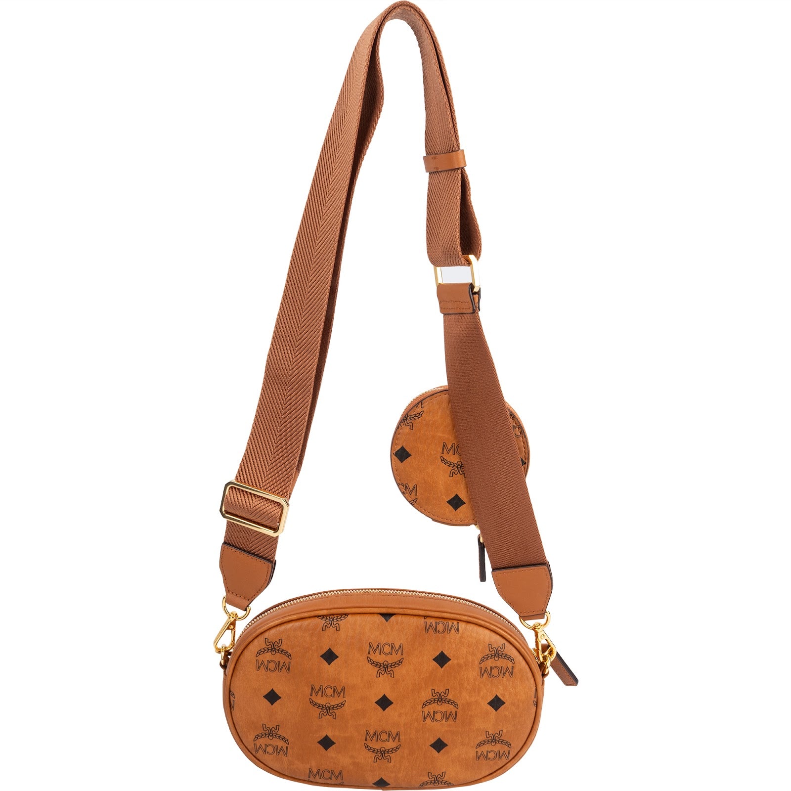 MCM Monogram Visetos 3-in-1 Multi Pochette Crossbody Bag
