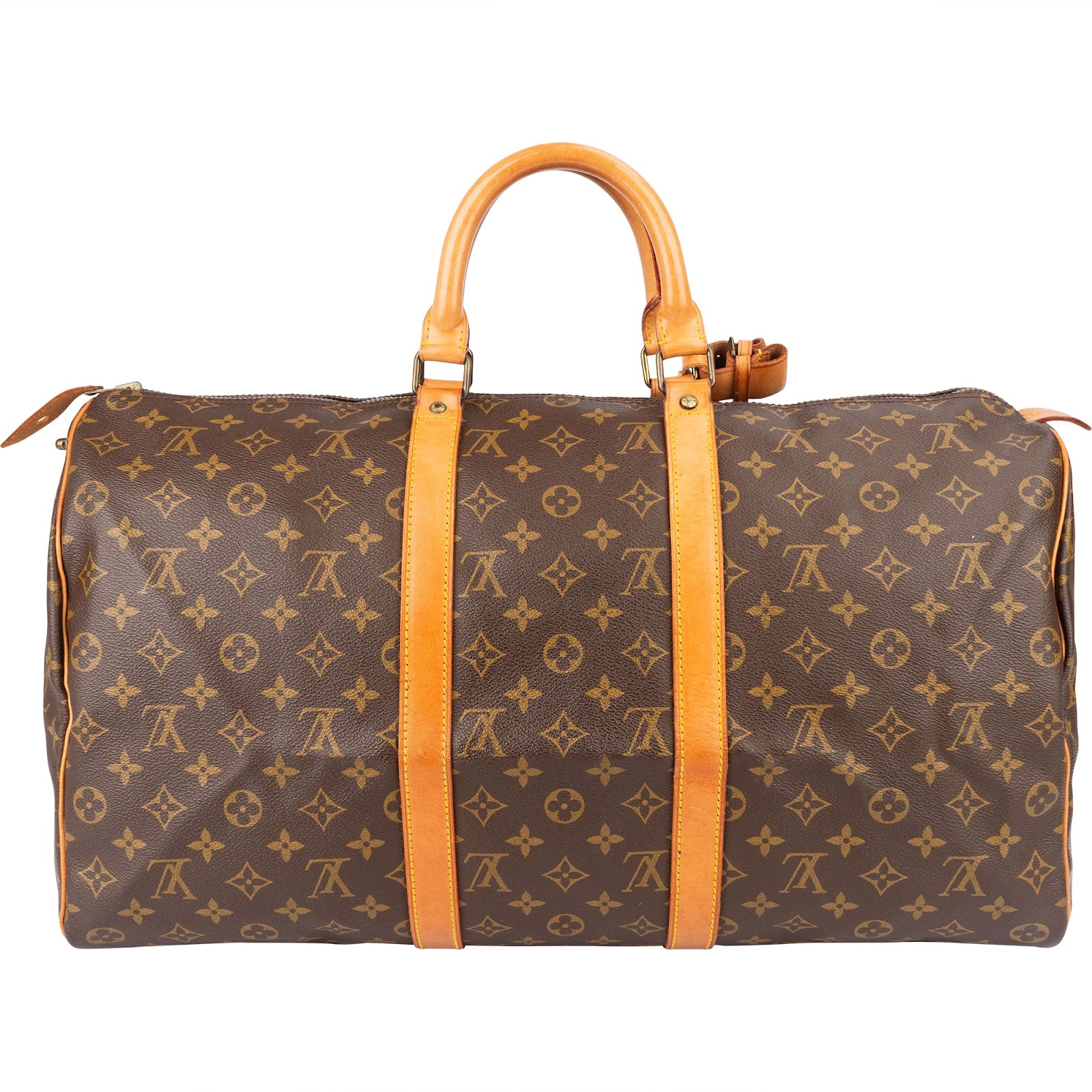 Louis Vuitton Monogram Canvas Keepall 50 Travel Bag