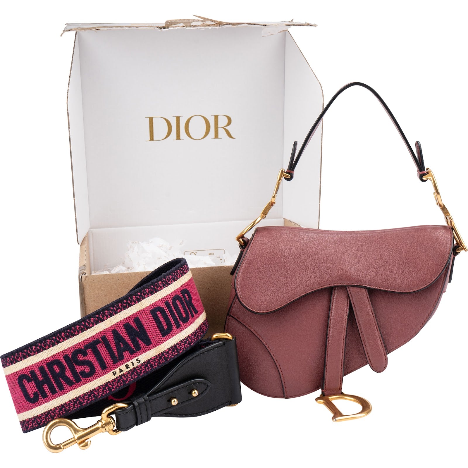 Christian Dior - Small Saddle Handtasche