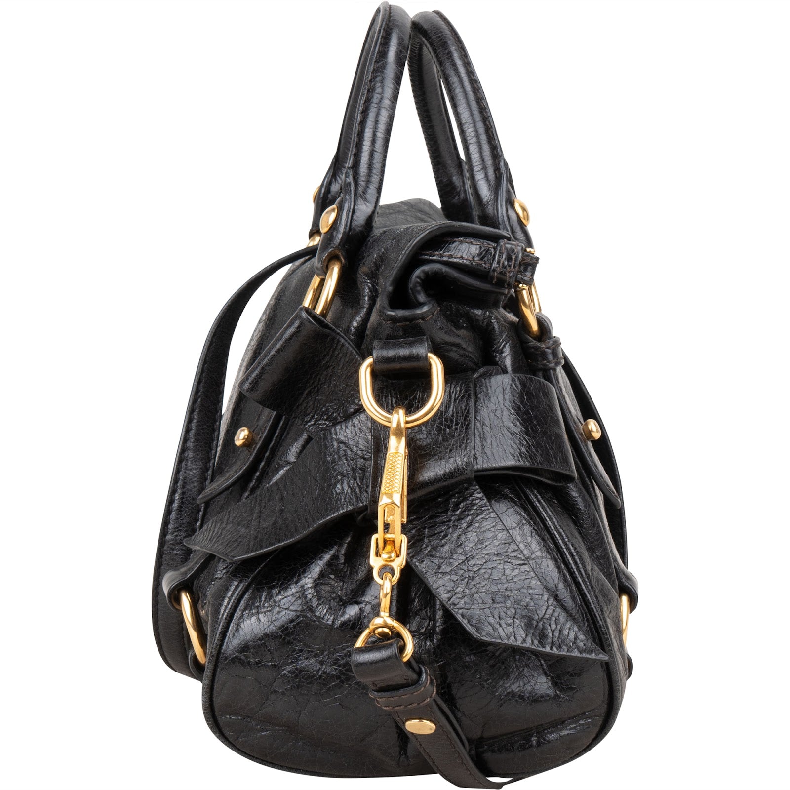 Torebka Miu Miu Vitello Lux City