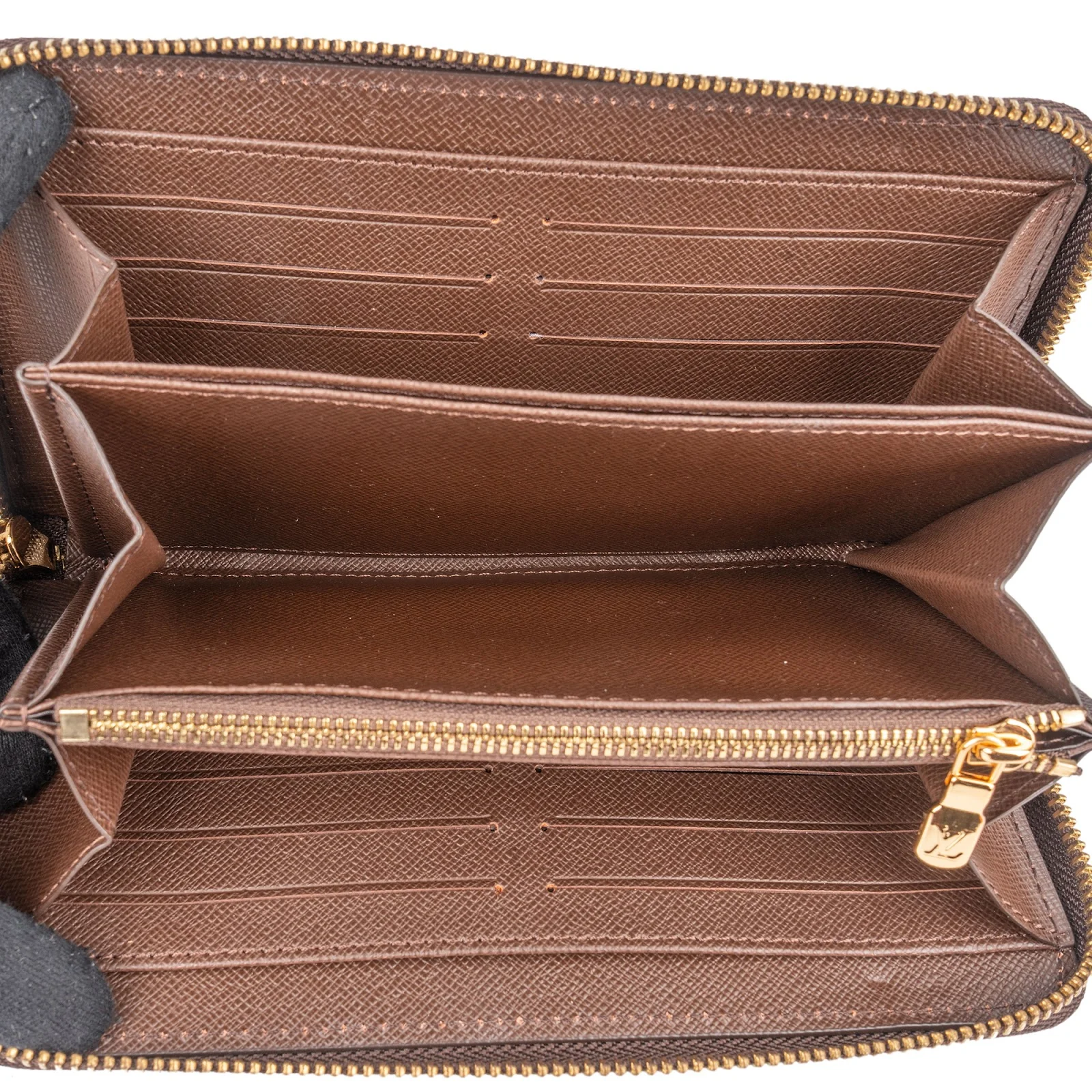 Louis Vuitton Monogram Damier Ebene Zippy Wallet