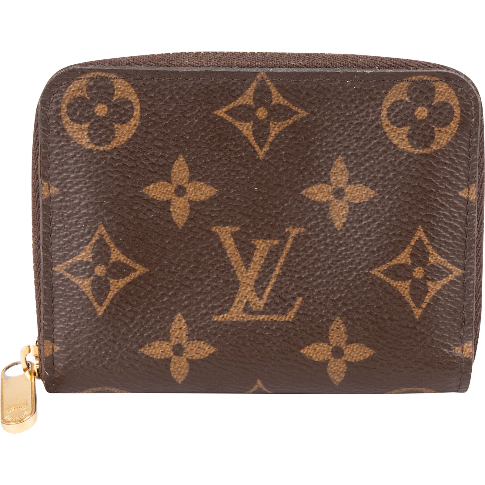 Louis Vuitton Monogram Canvas Zippy Coin Purse Wallet