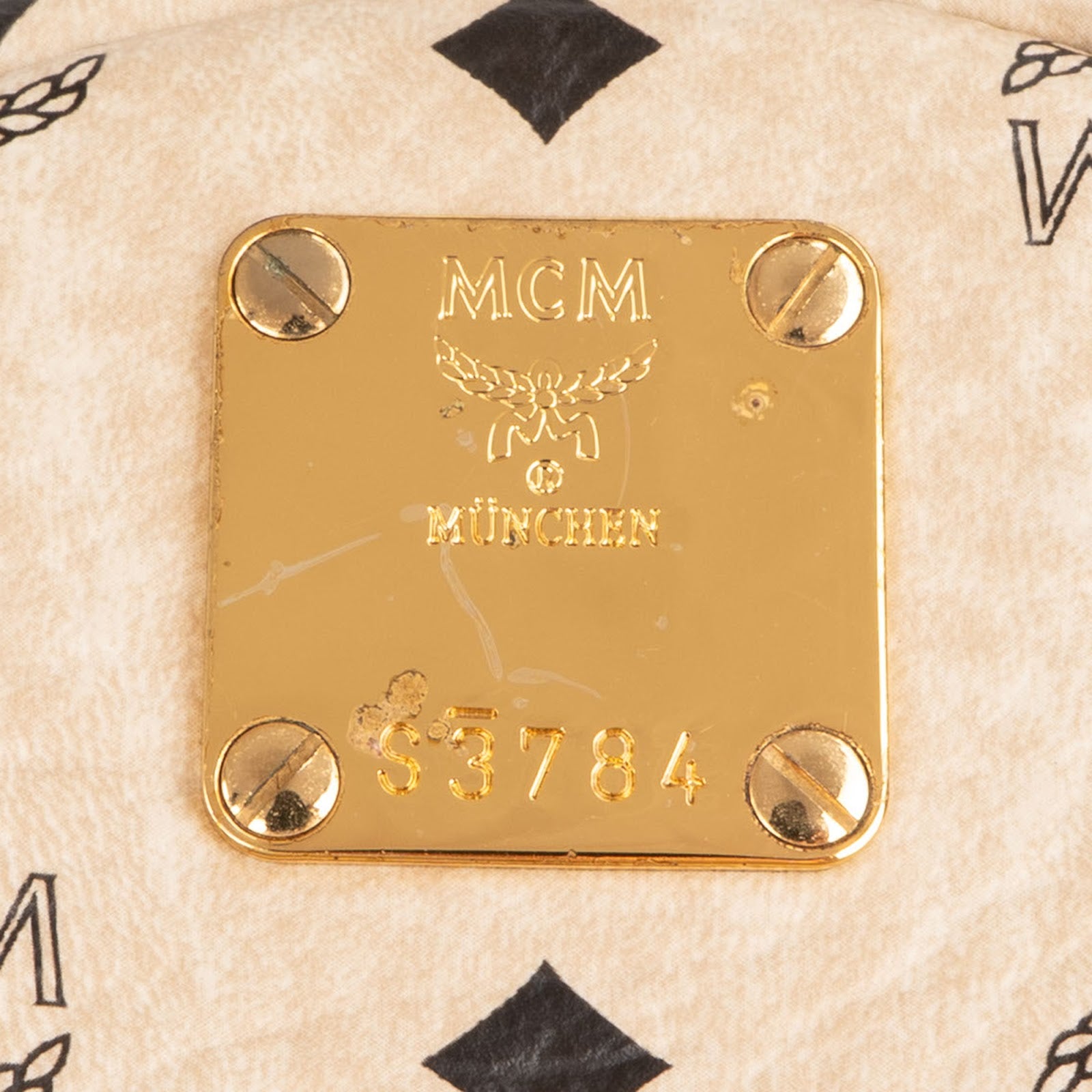 MCM Monogram Visetos Stark Mini Backpack
