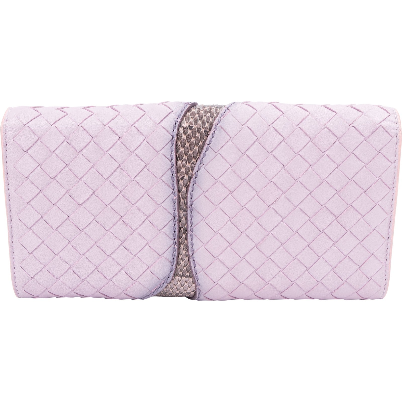 Bottega Veneta - Ayers Python Continental-portemonnee