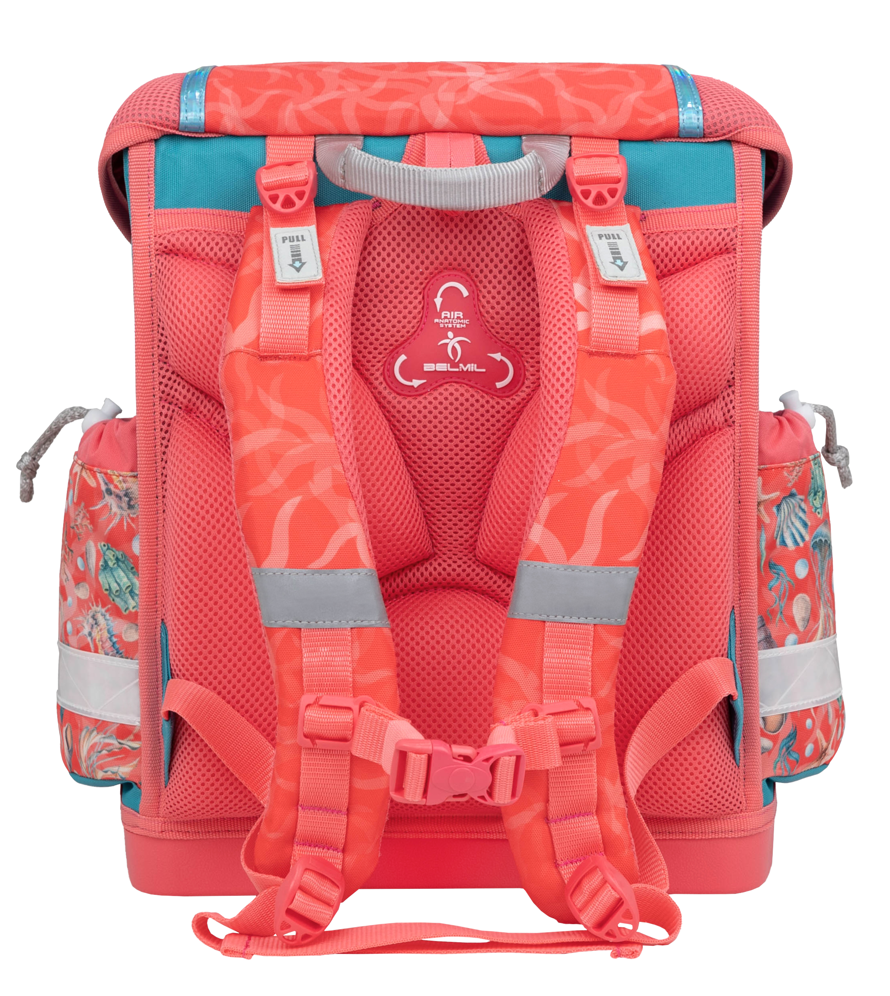 Classy 4-piece satchel set with chest strap - Sea Queen