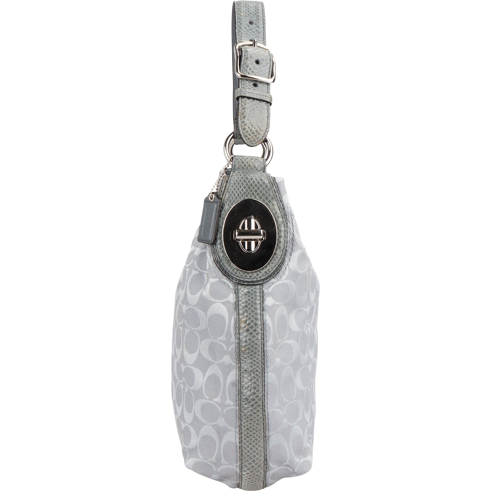 Coach Monogram Signature Zoe Hobo Shoulder Bag