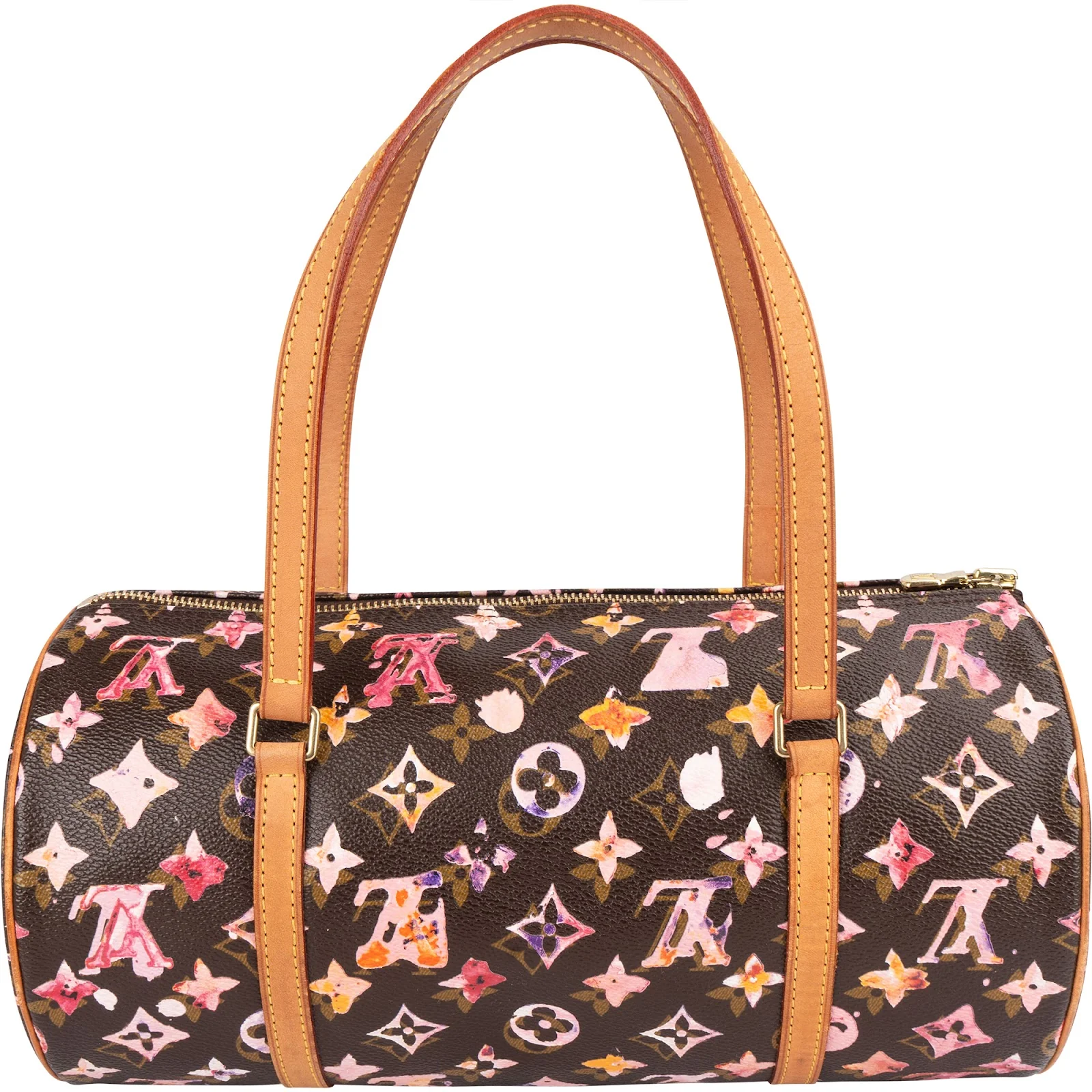 Louis Vuitton Limited Monogram Richard Prince Watercolor Papillon 30 Handbag