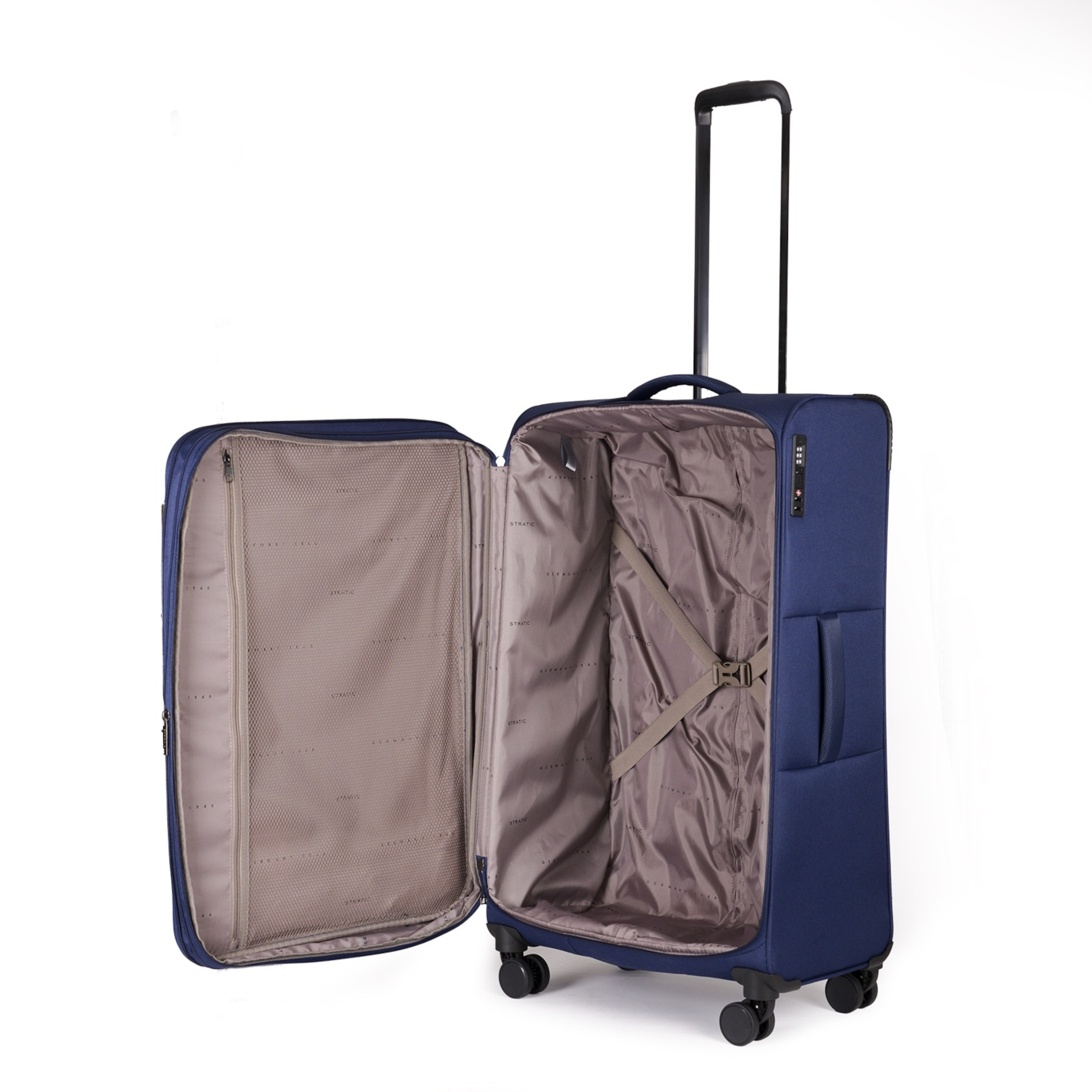 Fresh Trolley L (77 cm) erweiterbar - navy