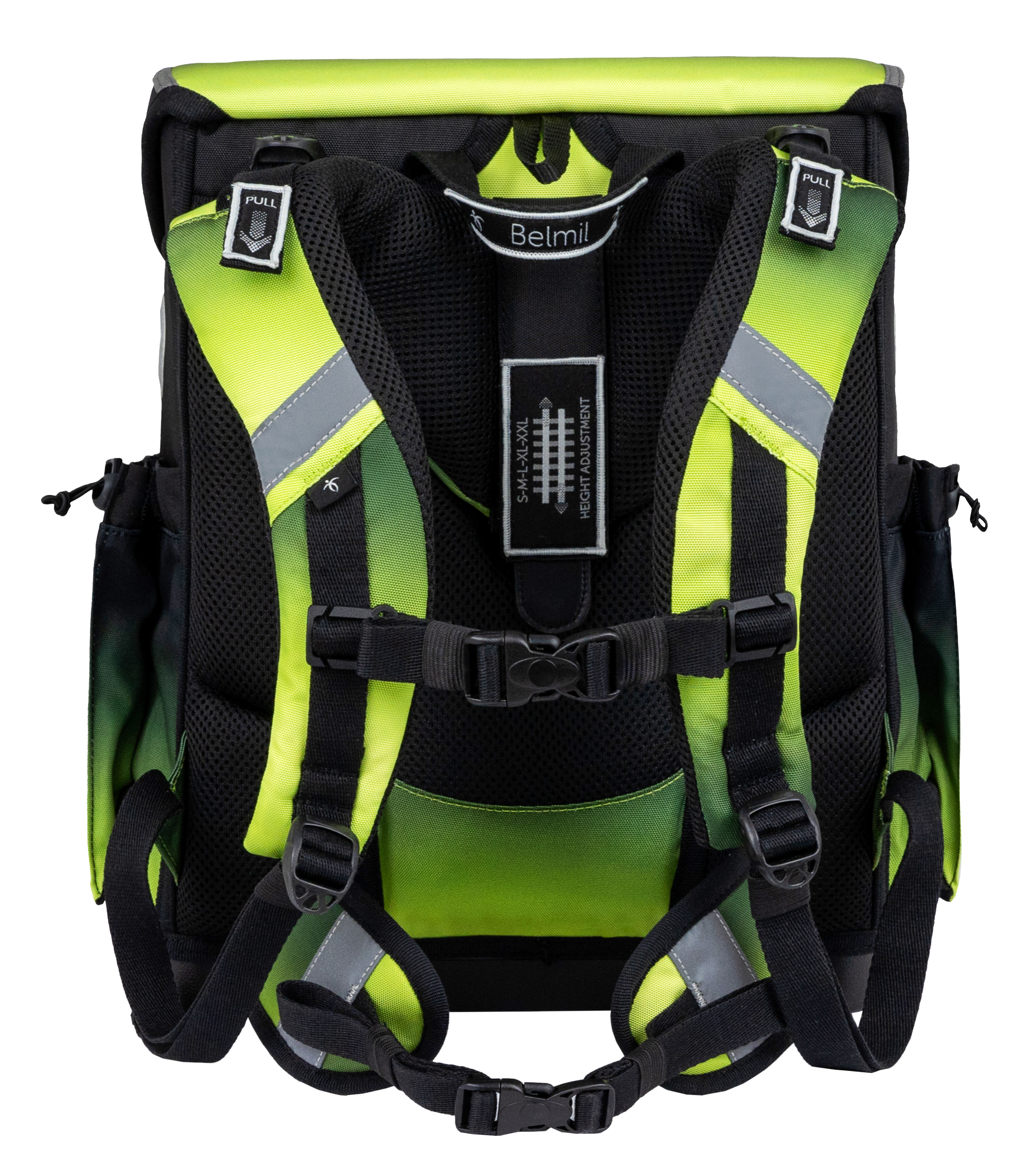 Compact Plus 5-piece satchel set - Black Green