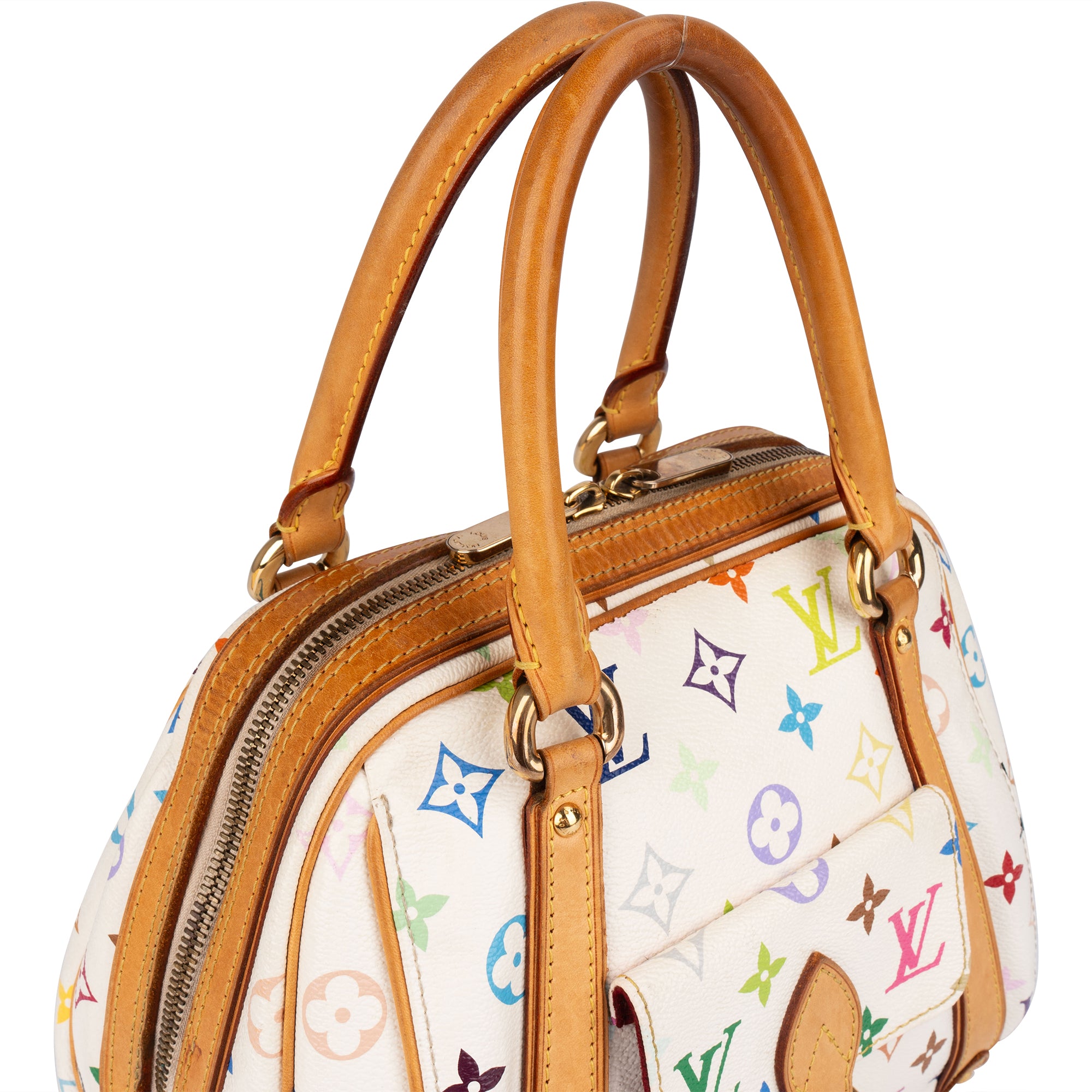 Louis Vuitton Monogram Multicolor Canvas Murakami Priscilla Handbag