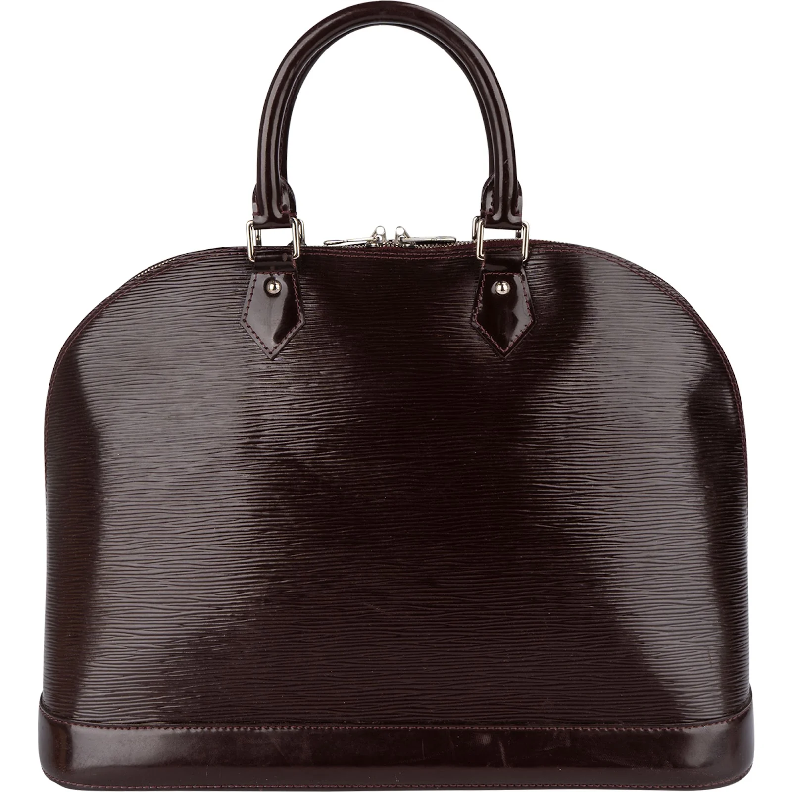 Louis Vuitton Prune Electric Epi Leather Alma GM Handbag