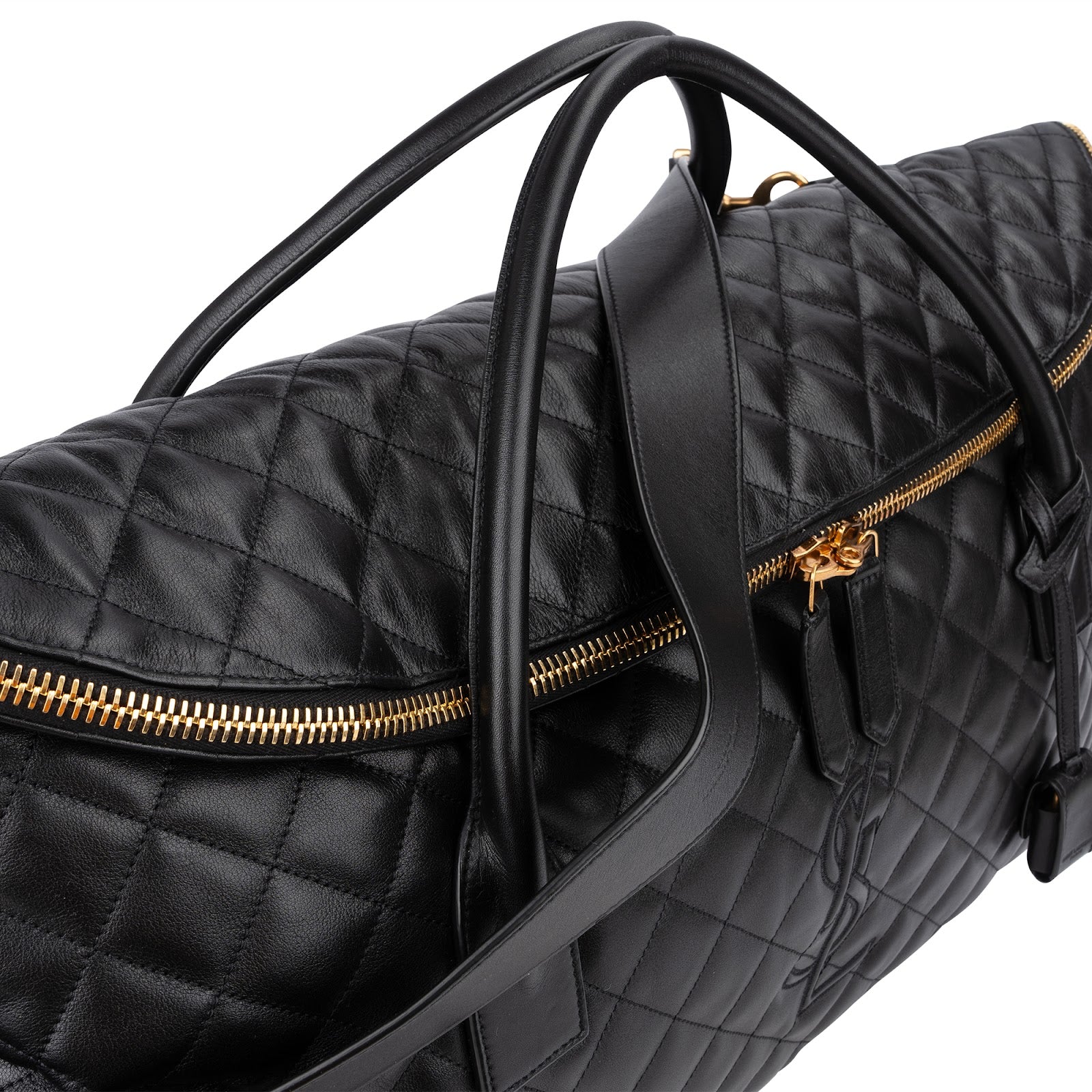 Saint Laurent Quilted Lambskin ES Giant Reisetasche
