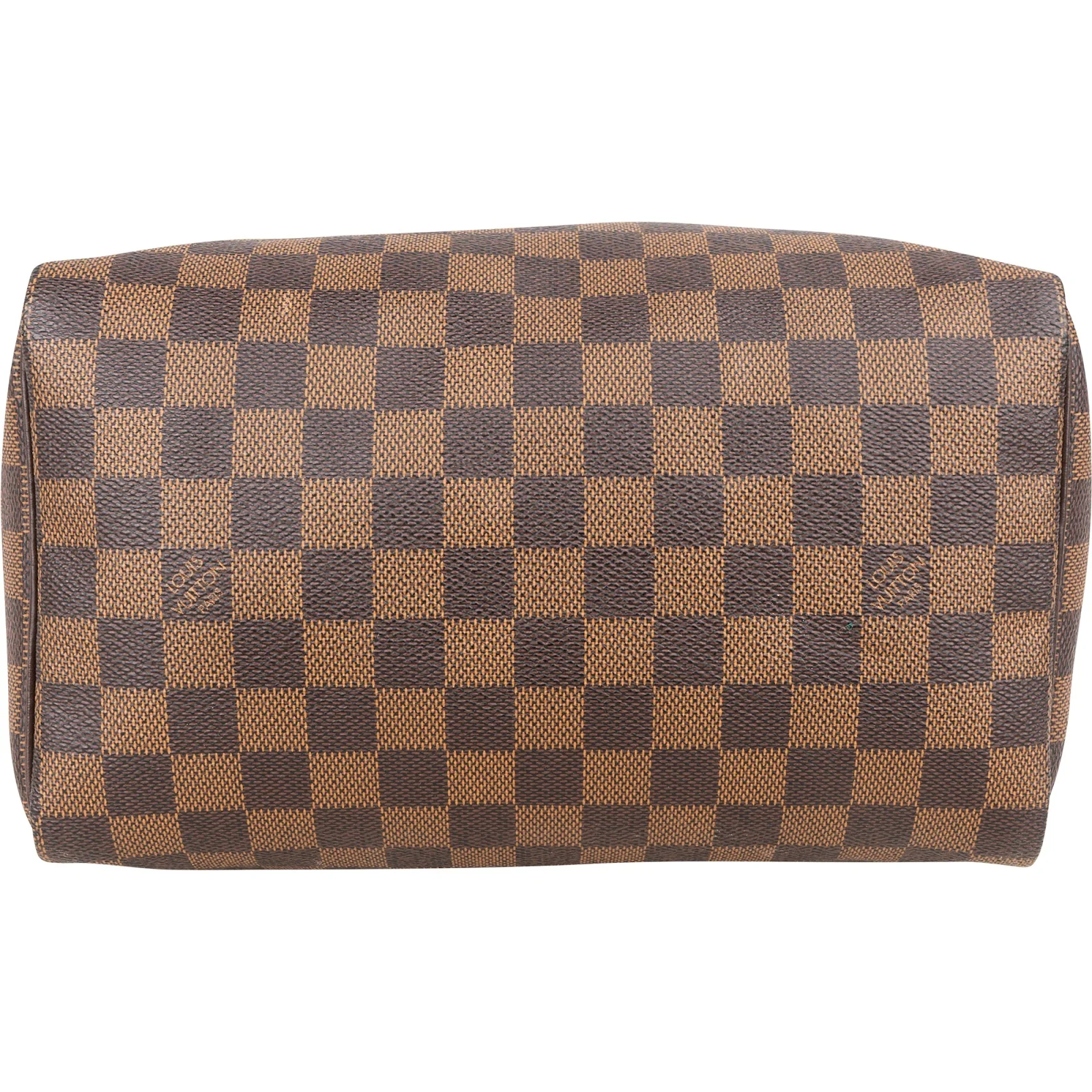 Louis Vuitton Monogram Damier Ebene Speedy 25 Boston Bag