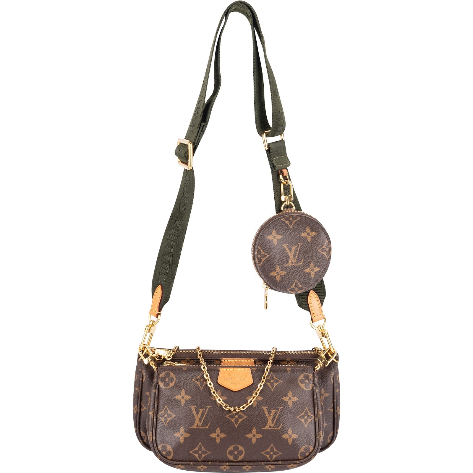 Louis Vuitton Monogram Canvas Multi Pochette Accessories Crossbody Bag
