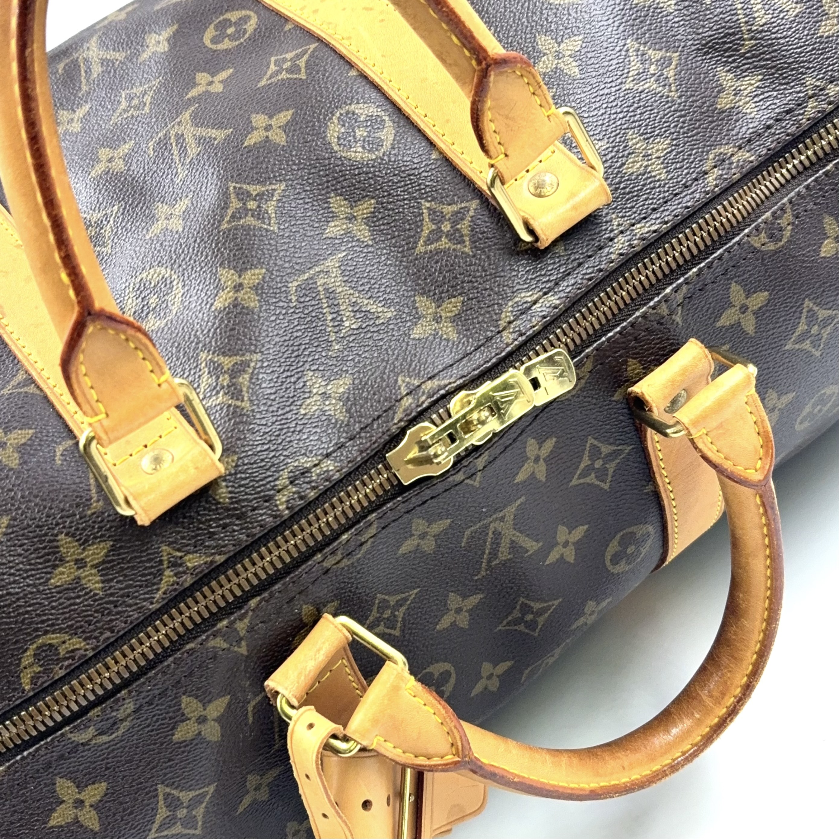 Louis Vuitton  Keepall Bandouliere 55 Monogram Boston Bag