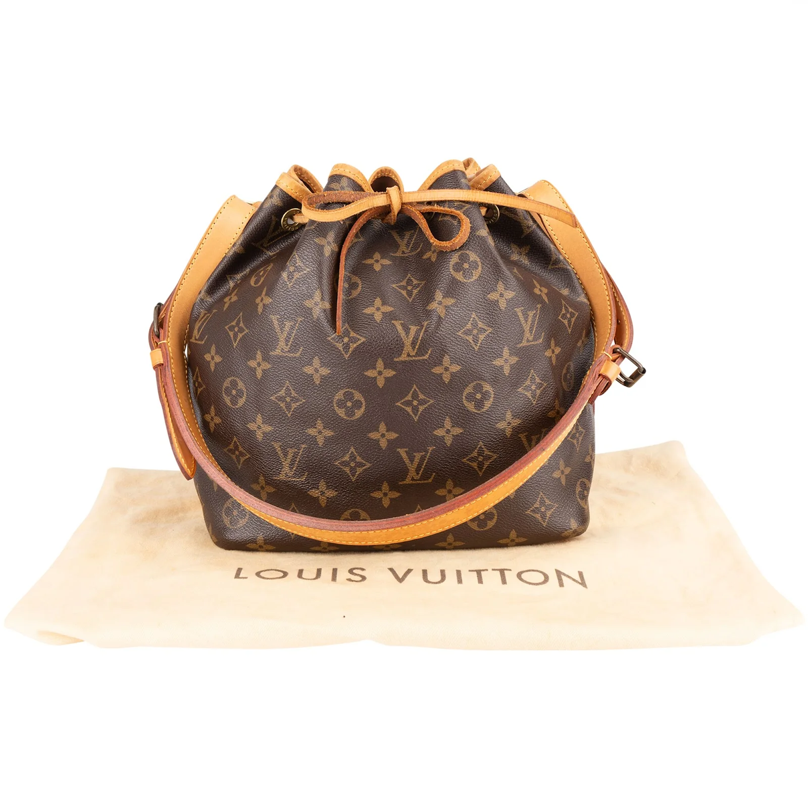 Louis Vuitton Monogram Canvas Sac Noé Petit Shoulder Bag