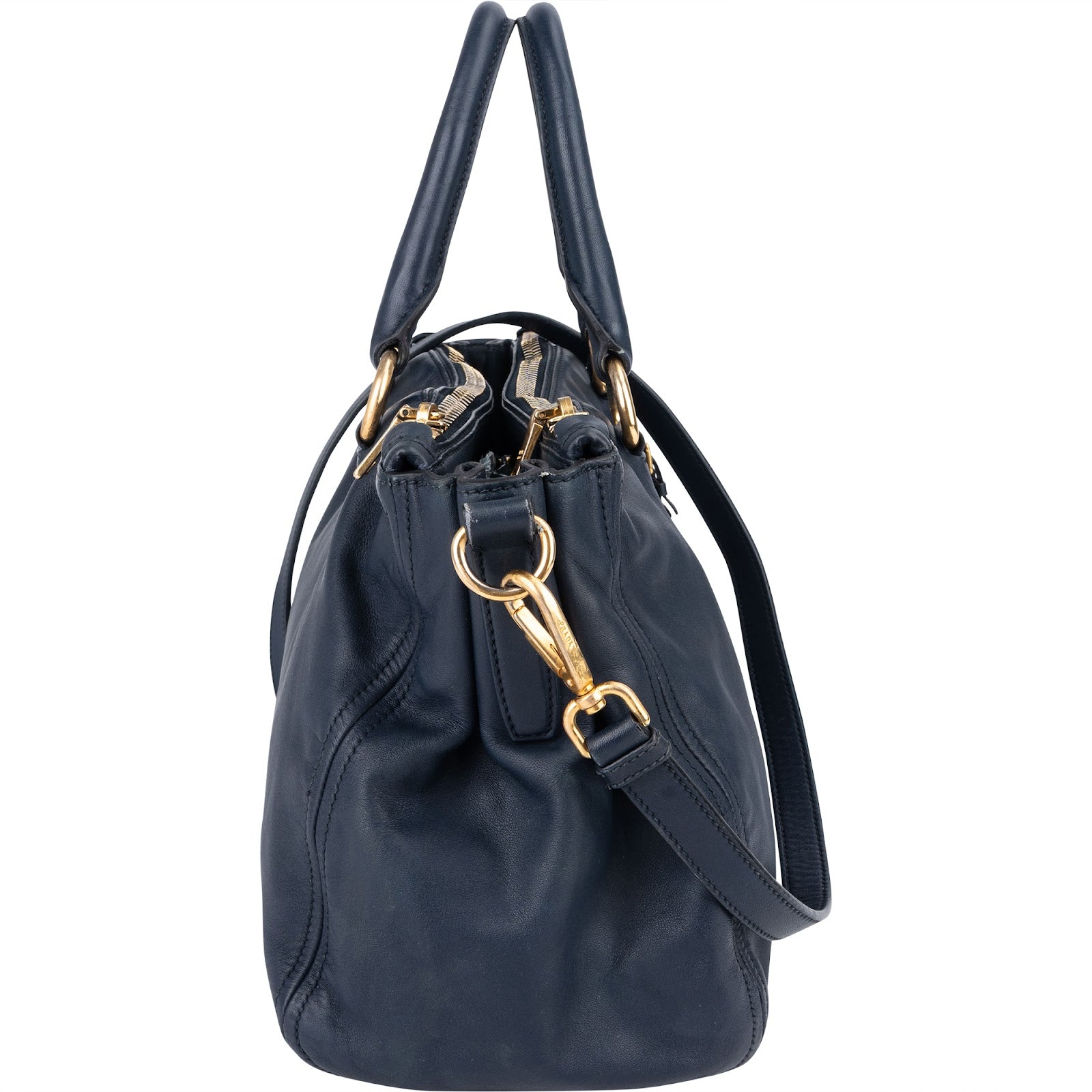 Prada Vitello Daino Soft Leather Handbag