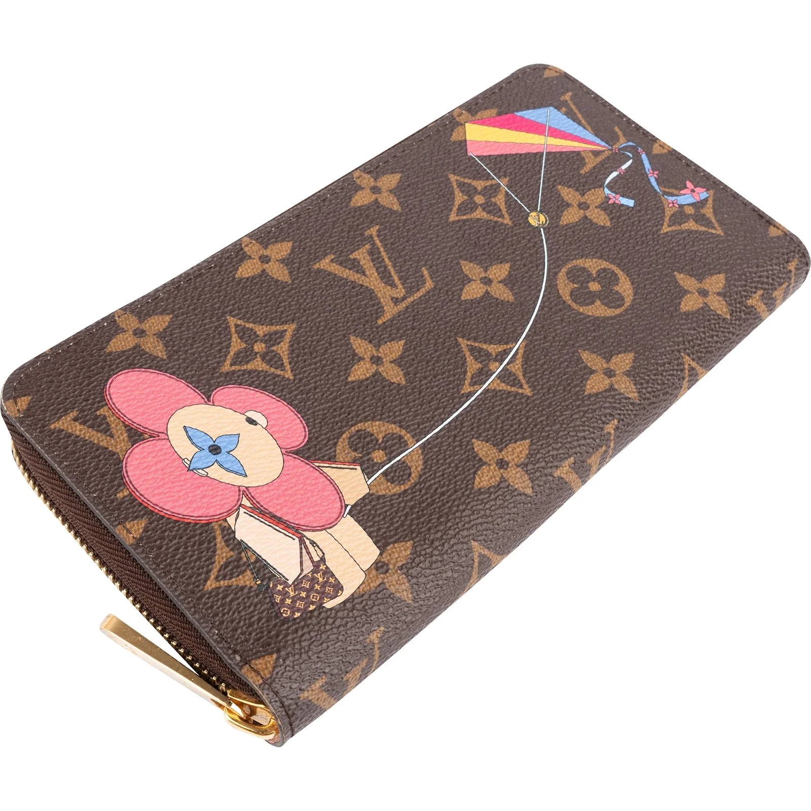 Louis Vuitton Limited Monogram Canvas Vivienne Day Zippy Wallet