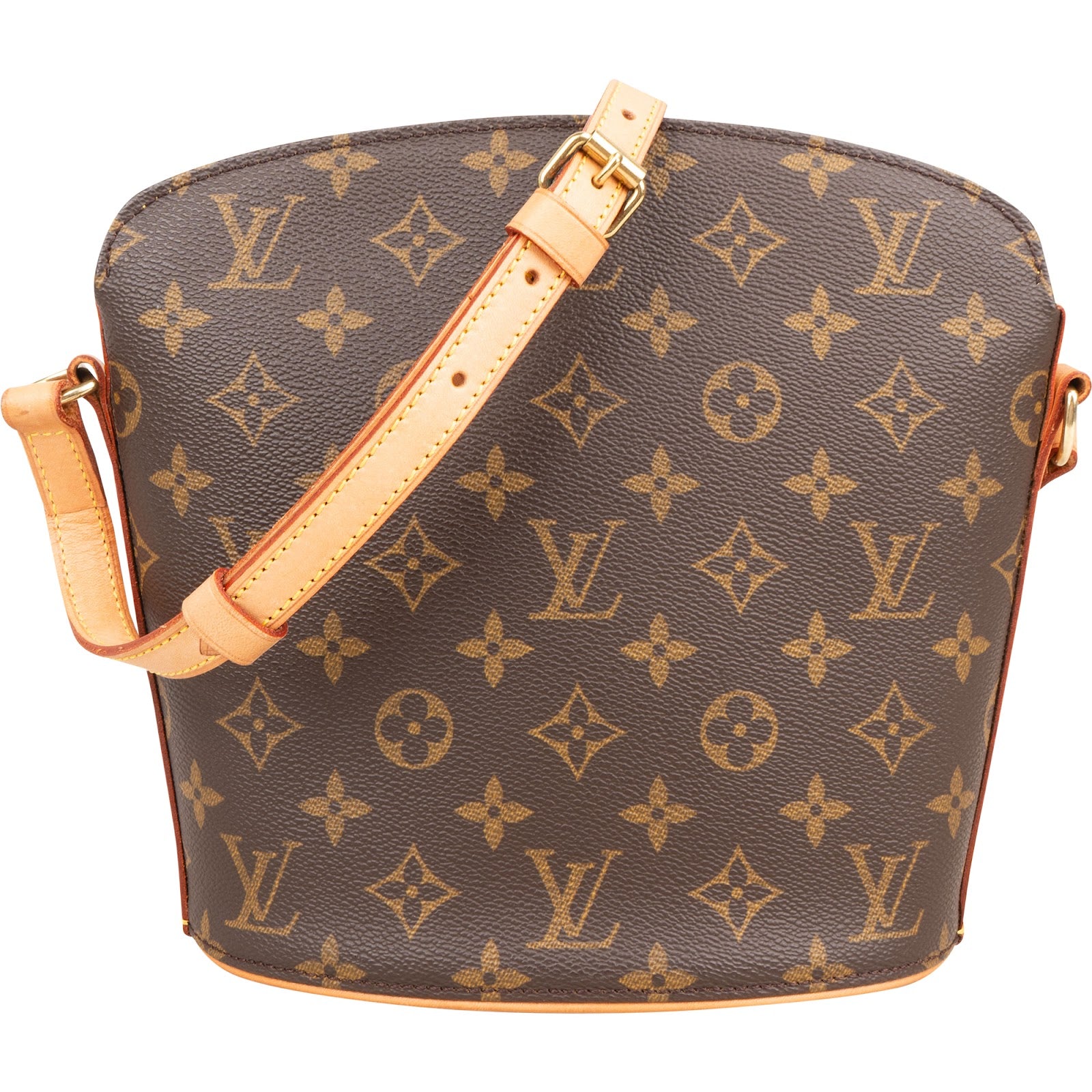 Louis Vuitton Monogram Canvas Drouot Crossbody Bag