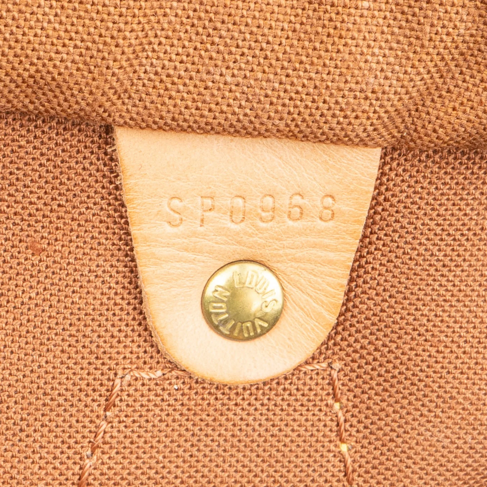 Louis Vuitton Monogram Canvas Speedy 35 Boston Bag
