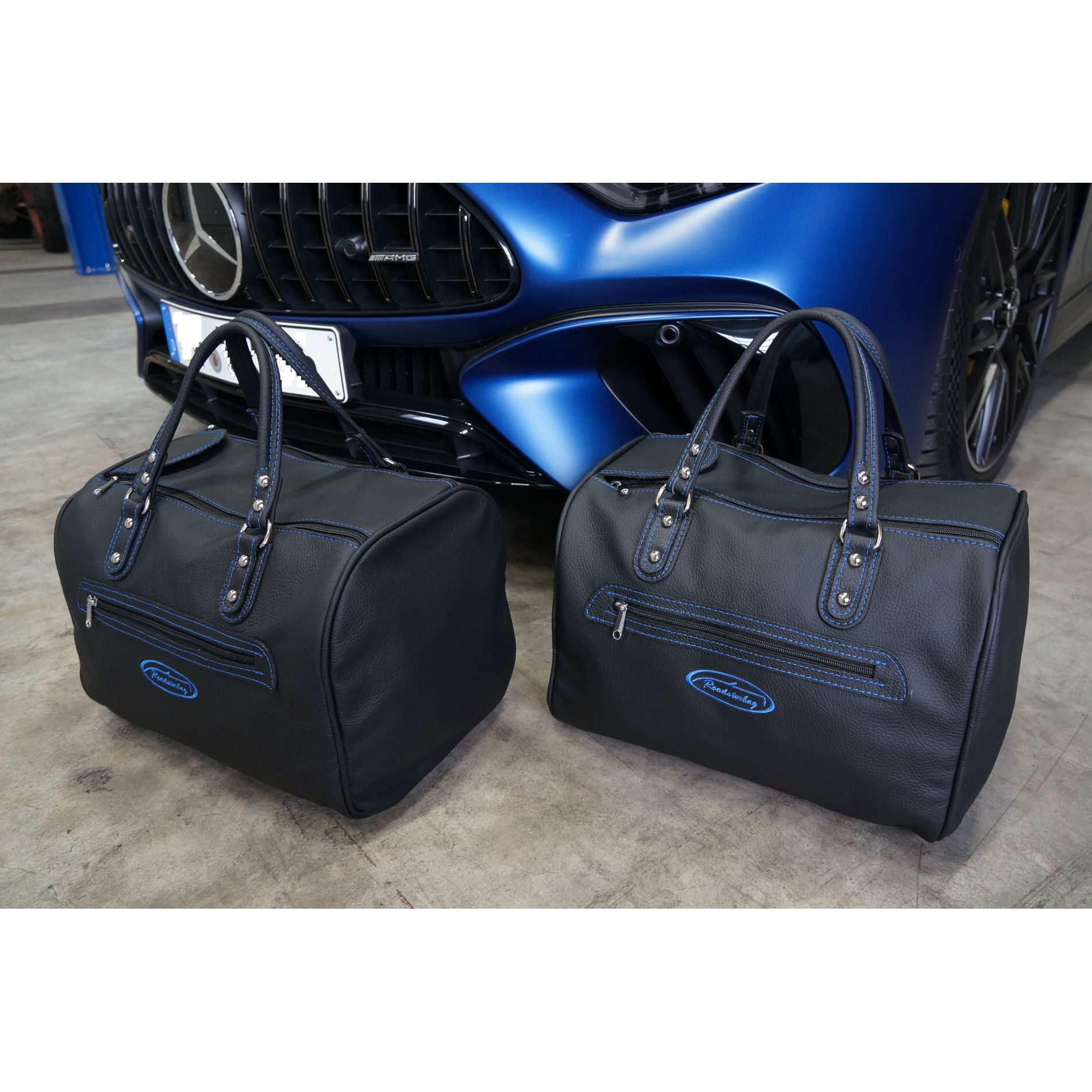 SL Roadster (R232) Taschenset Rückbank 2-tlg.