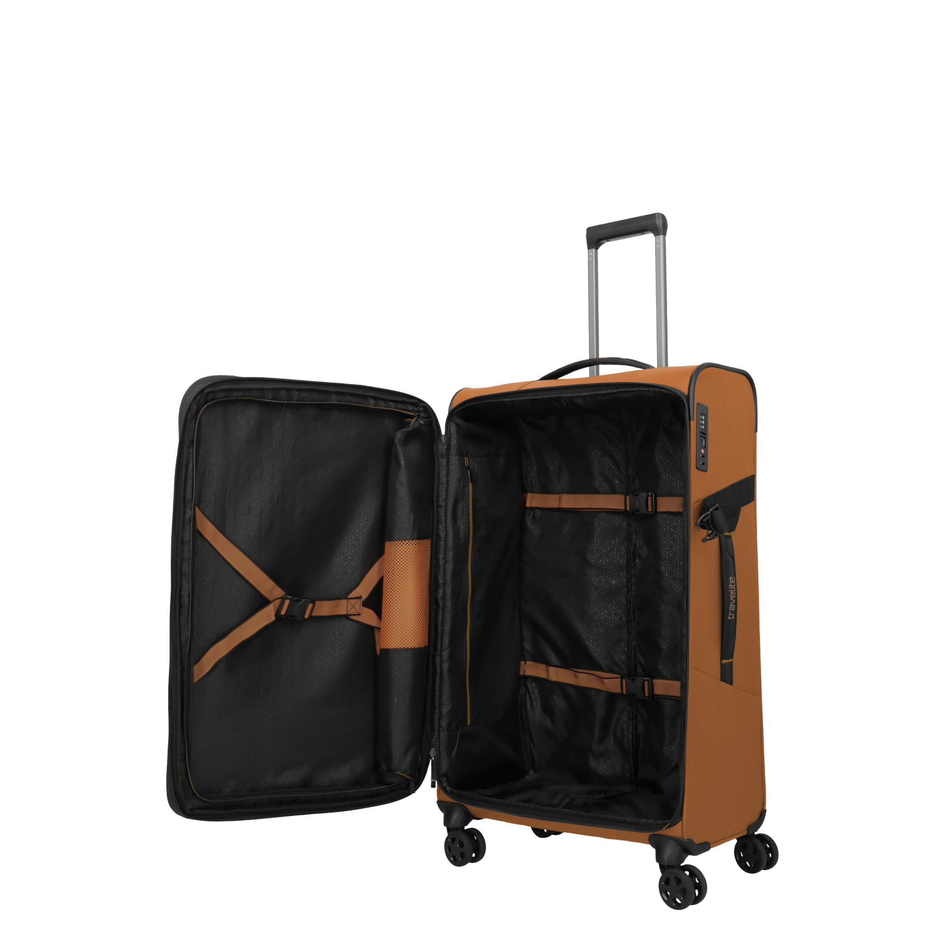 BRIIZE Trolley L (78 cm) erweiterbar - Curry