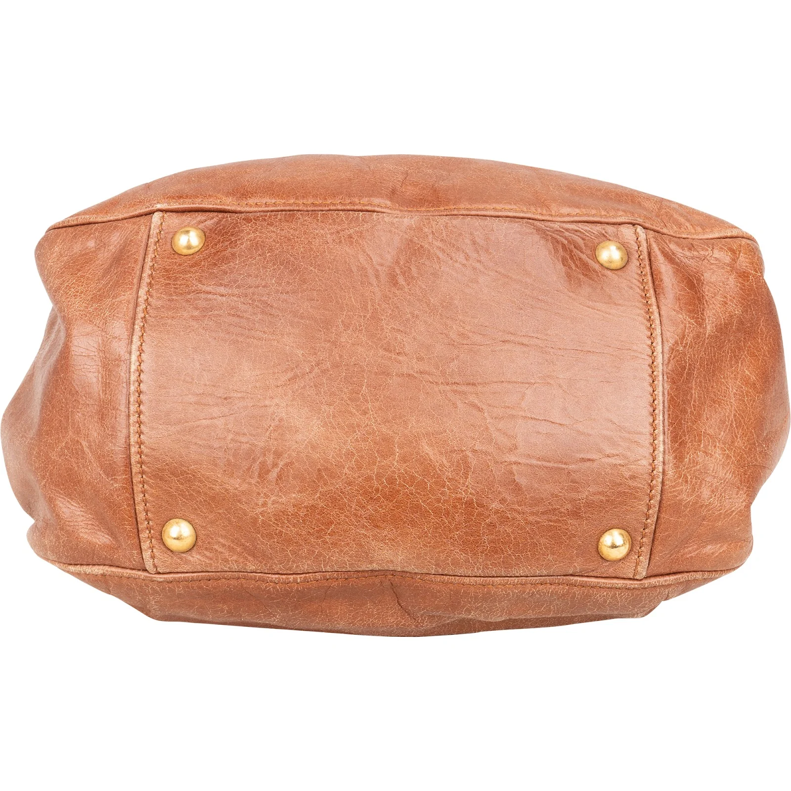 Miu Miu Vitello Lux Bow City Handbag